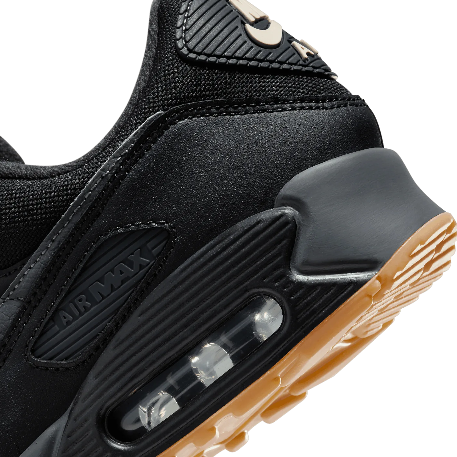 Nike Air Max 90 Black Smoke Grey Gum image 3