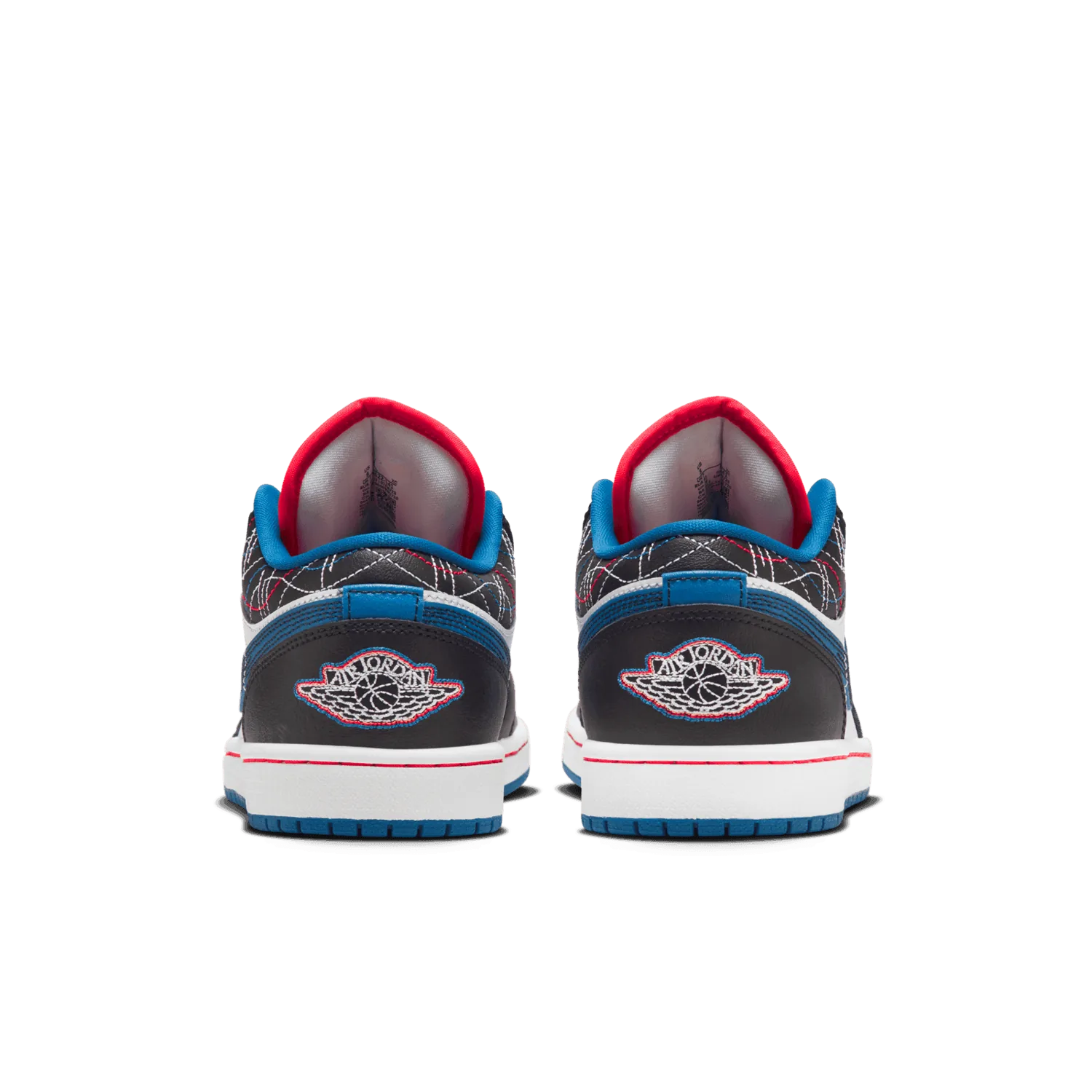 Air Jordan 1 Low SE Black Industrial Blue image 5