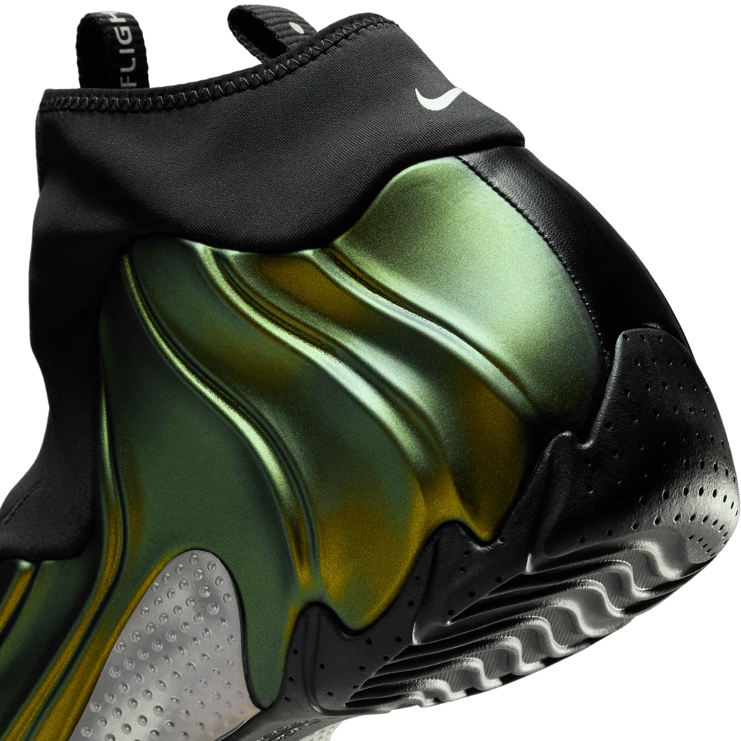 Nike Air Flightposite Metallic Gold (2024) image 7