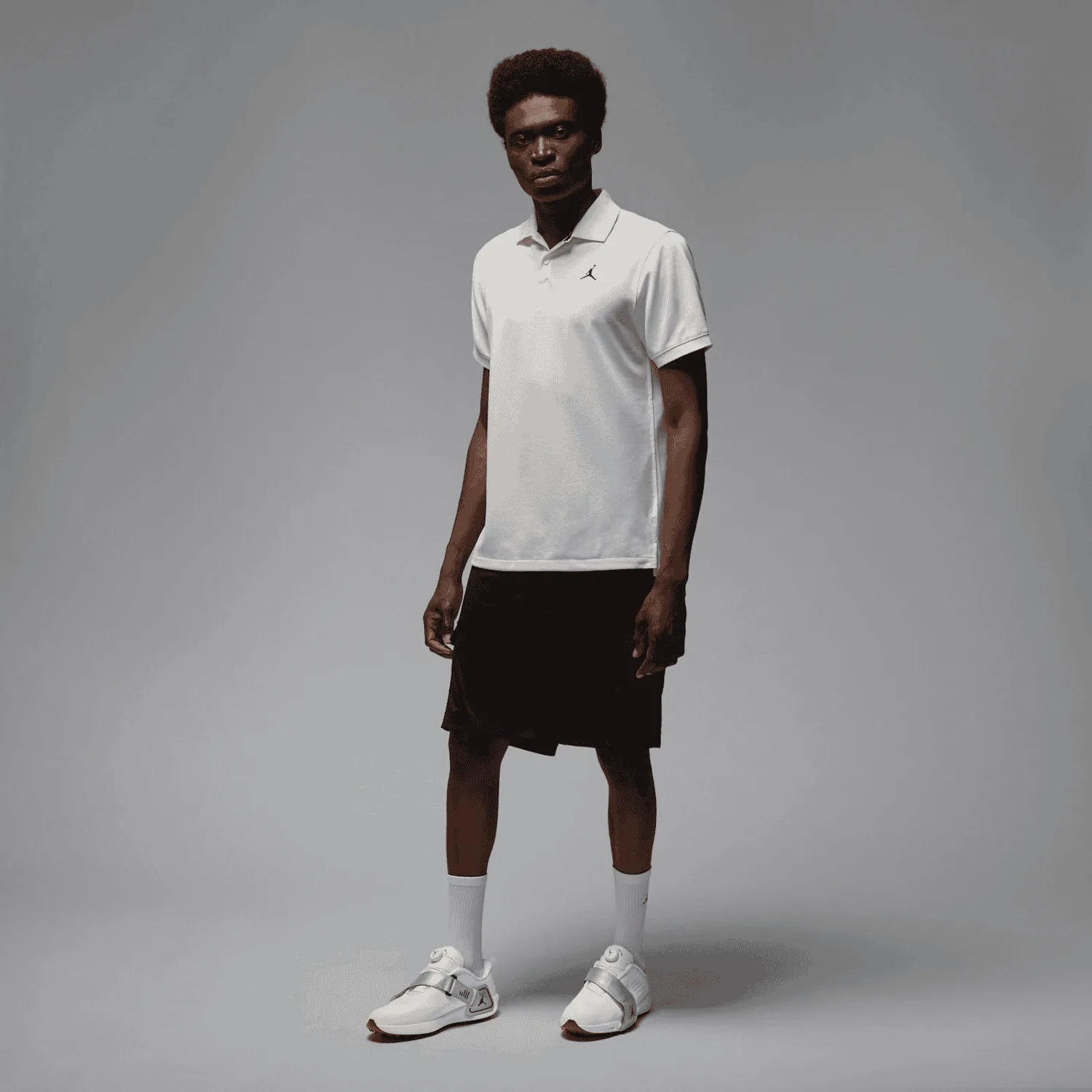 Jordan Air Rev White Metallic Silver image 2
