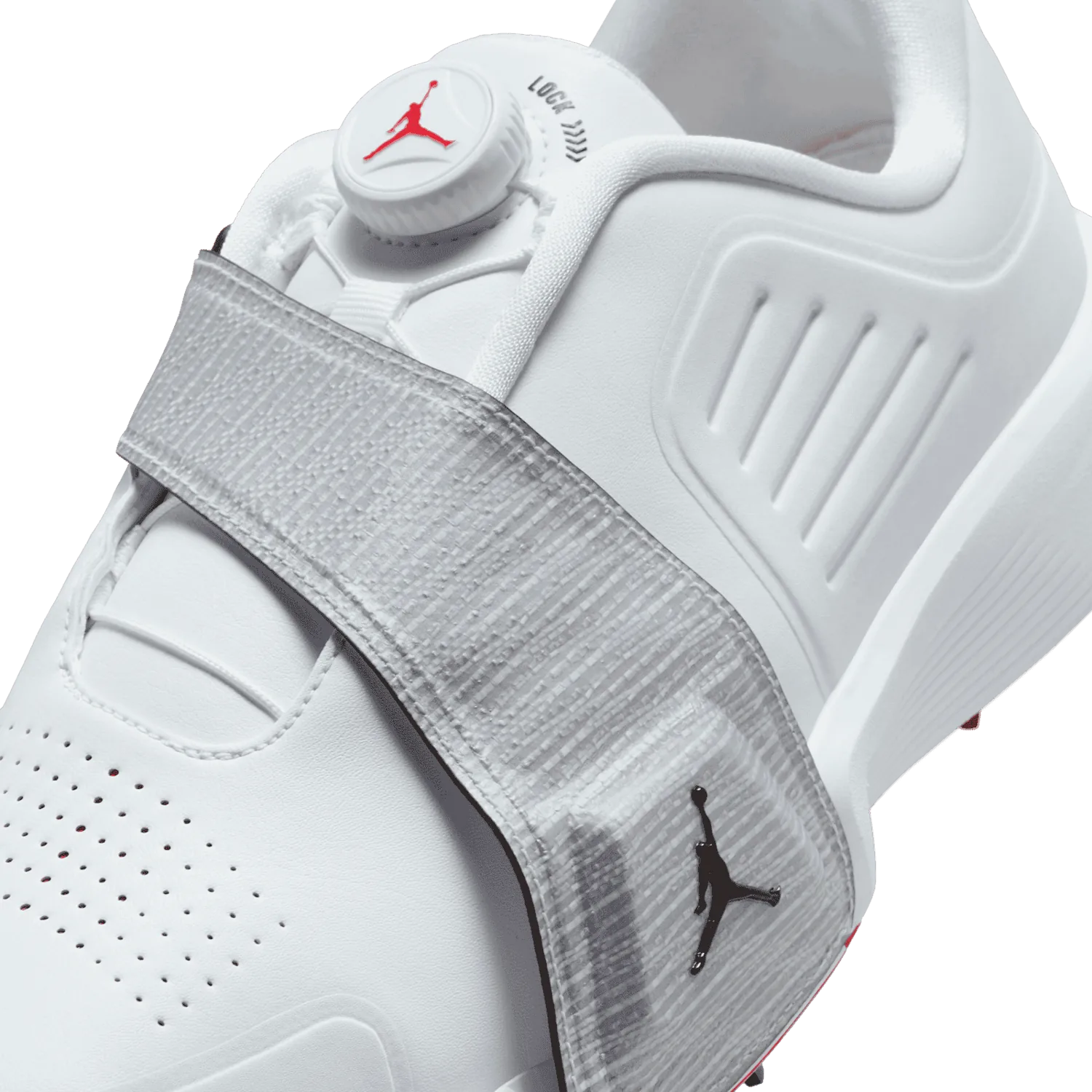 Jordan Air Rev White Metallic Silver image 3