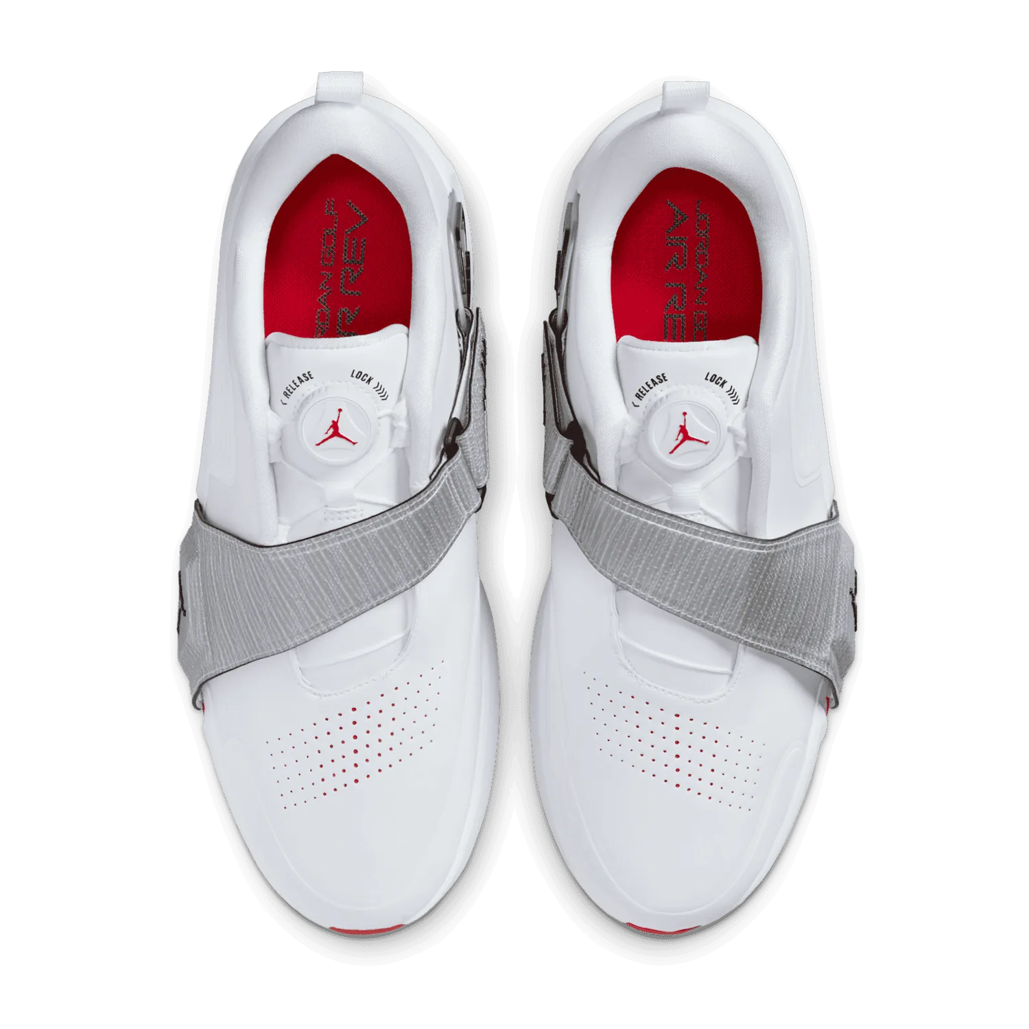 Jordan Air Rev White Metallic Silver image 7