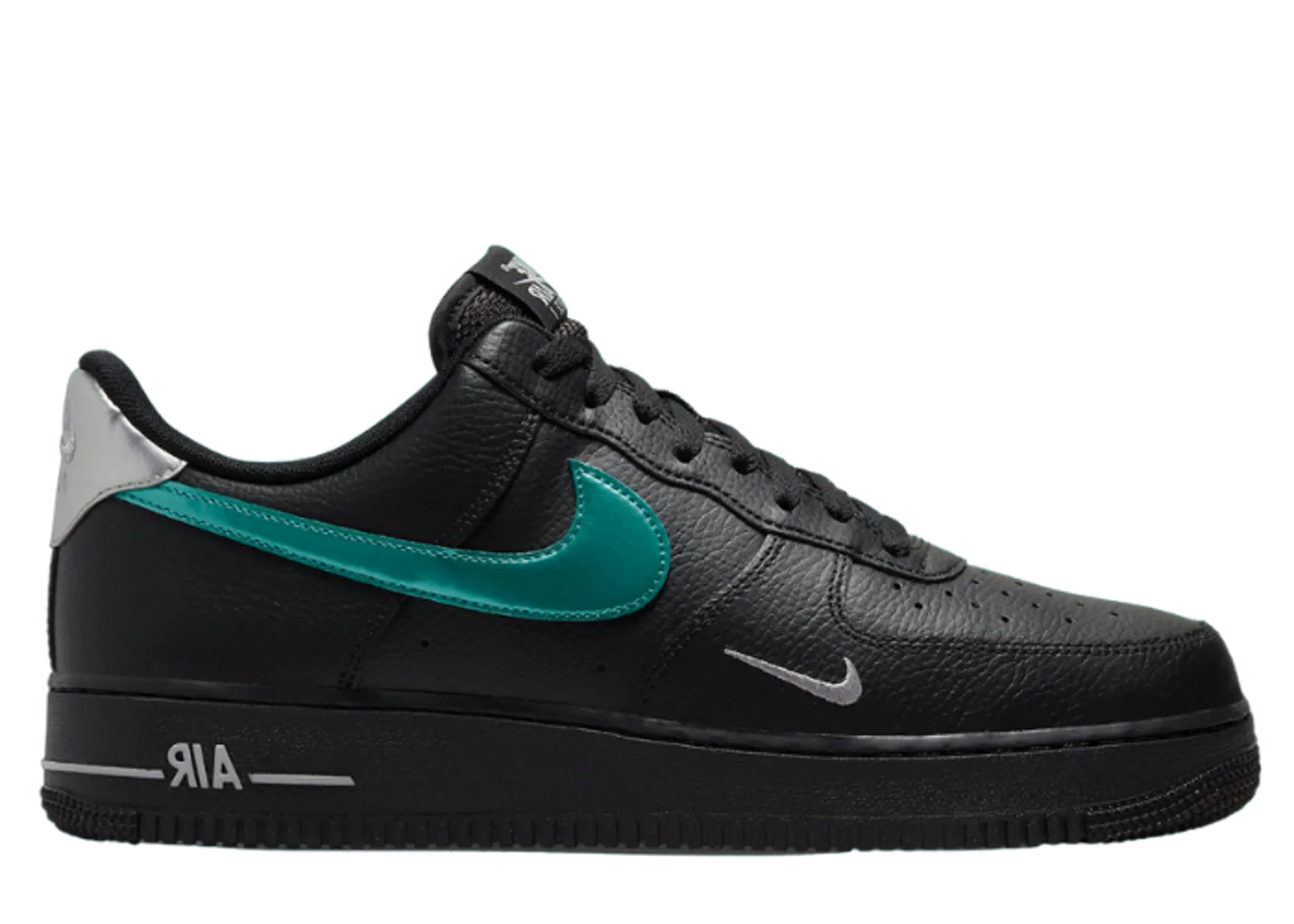 Nike Air Force 1 Low Black Blue Lightning