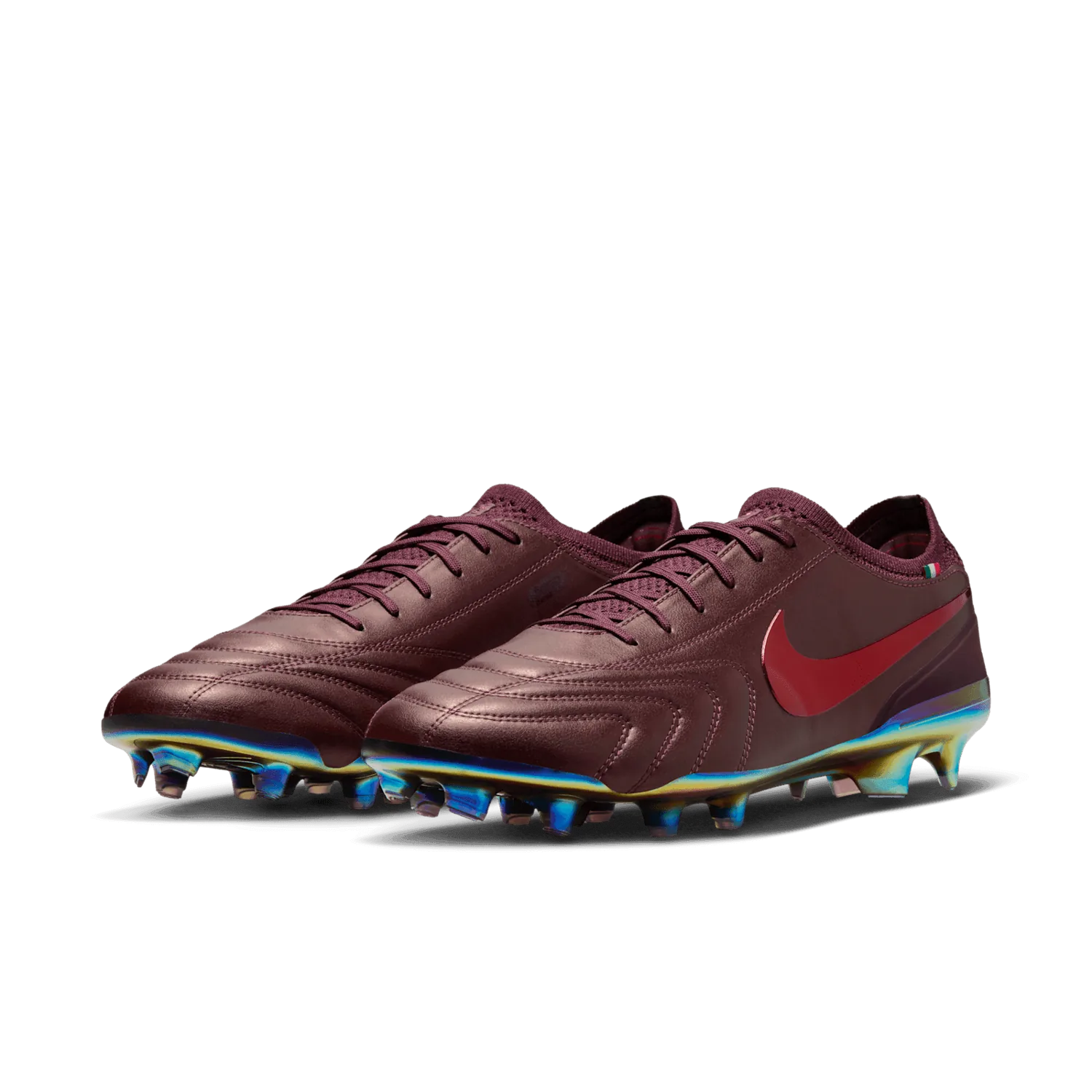 Nike Tiempo Legend 10 Elite Luxe FG Montebelluna Leather Port Wine image 4