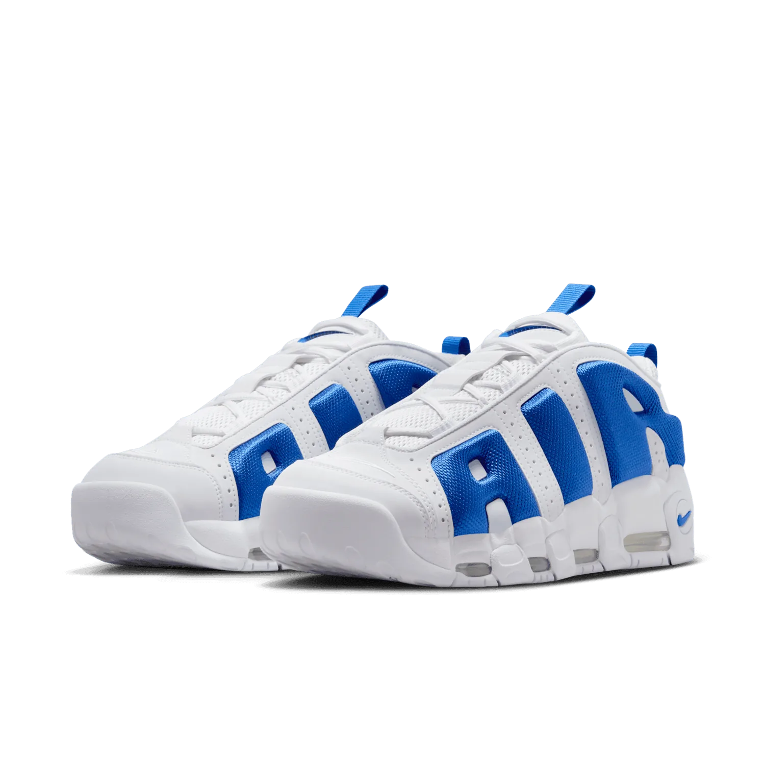 Nike Air More Uptempo Low White Hyper Royal image 3