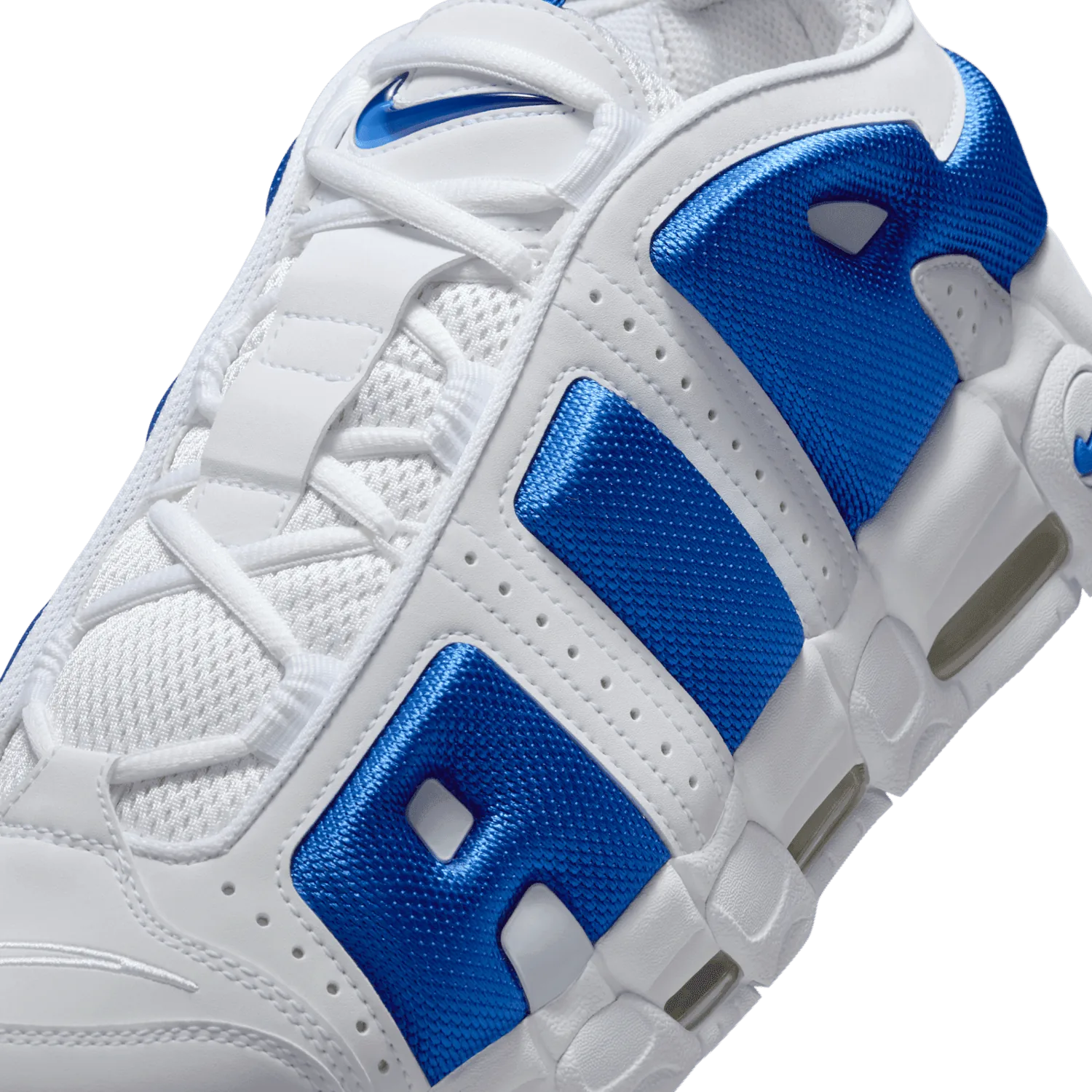 Nike Air More Uptempo Low White Hyper Royal image 5