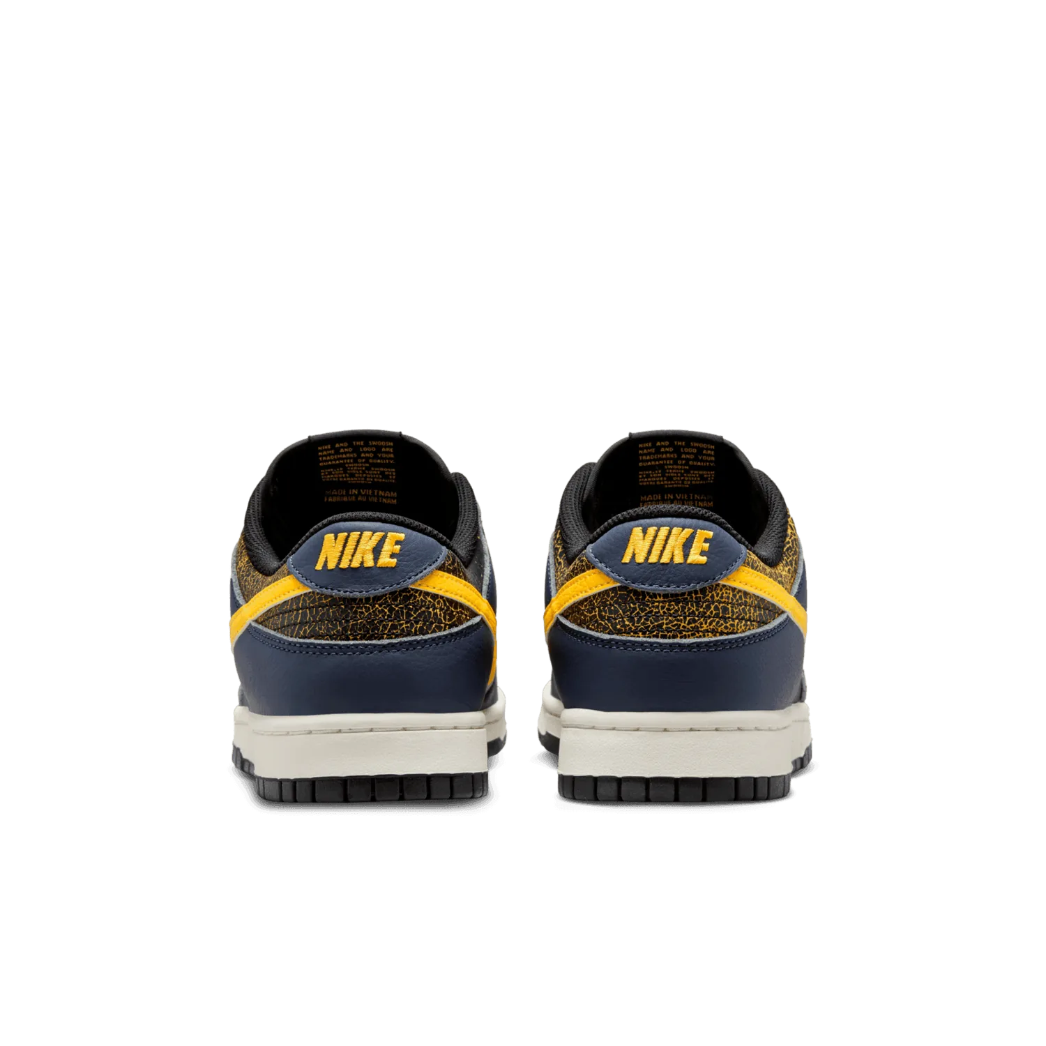 Nike Dunk Low Black Michigan image 4