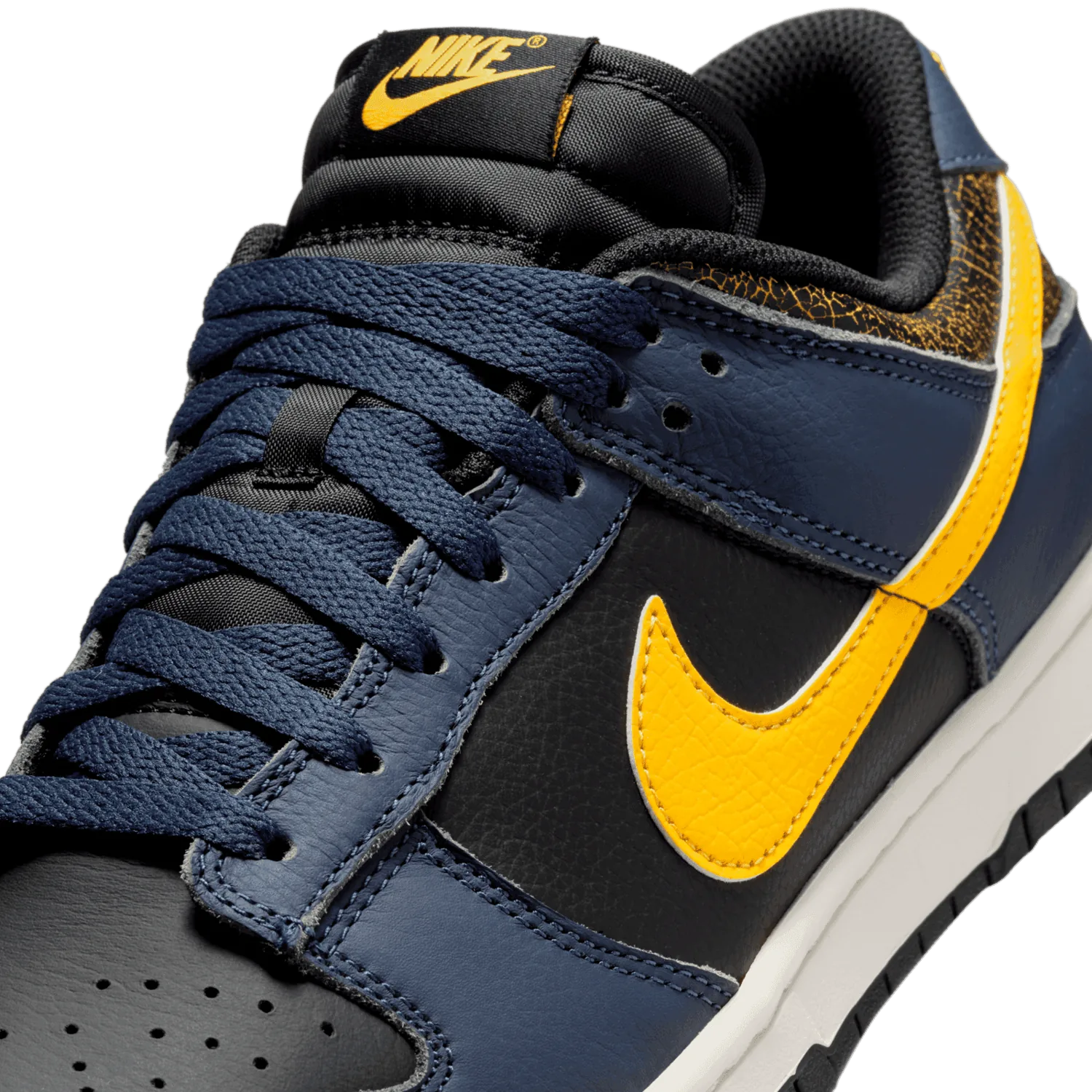 Nike Dunk Low Black Michigan image 5