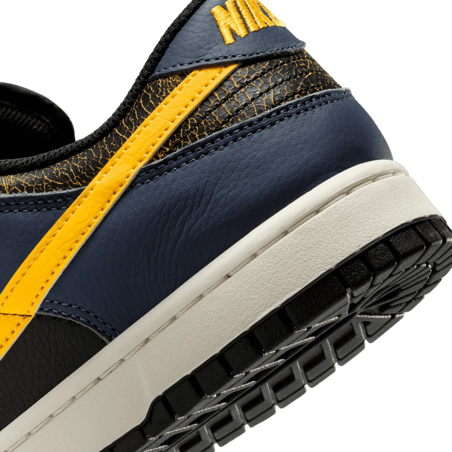 Nike Dunk Low Black Michigan image 6