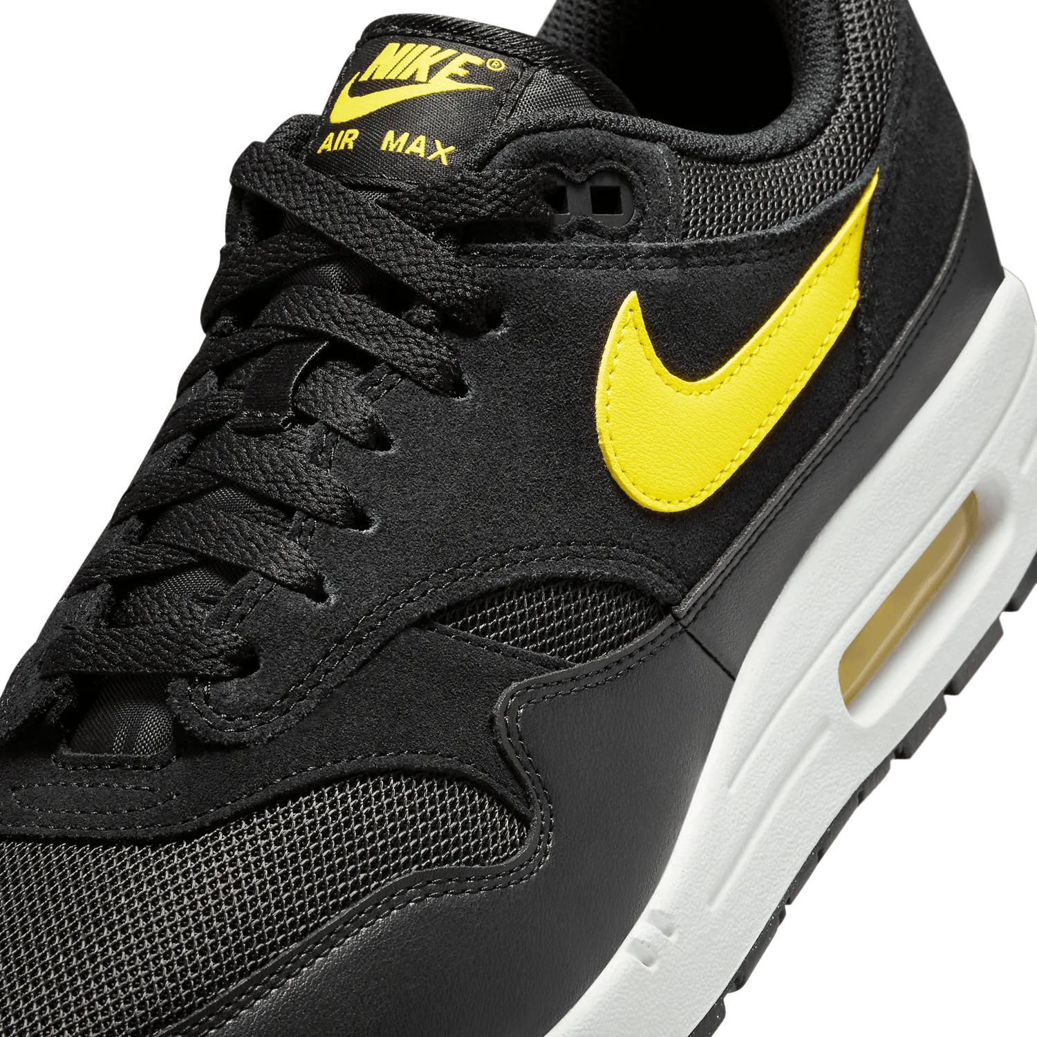 Nike Air Max 1 Black Opti Yellow image 6