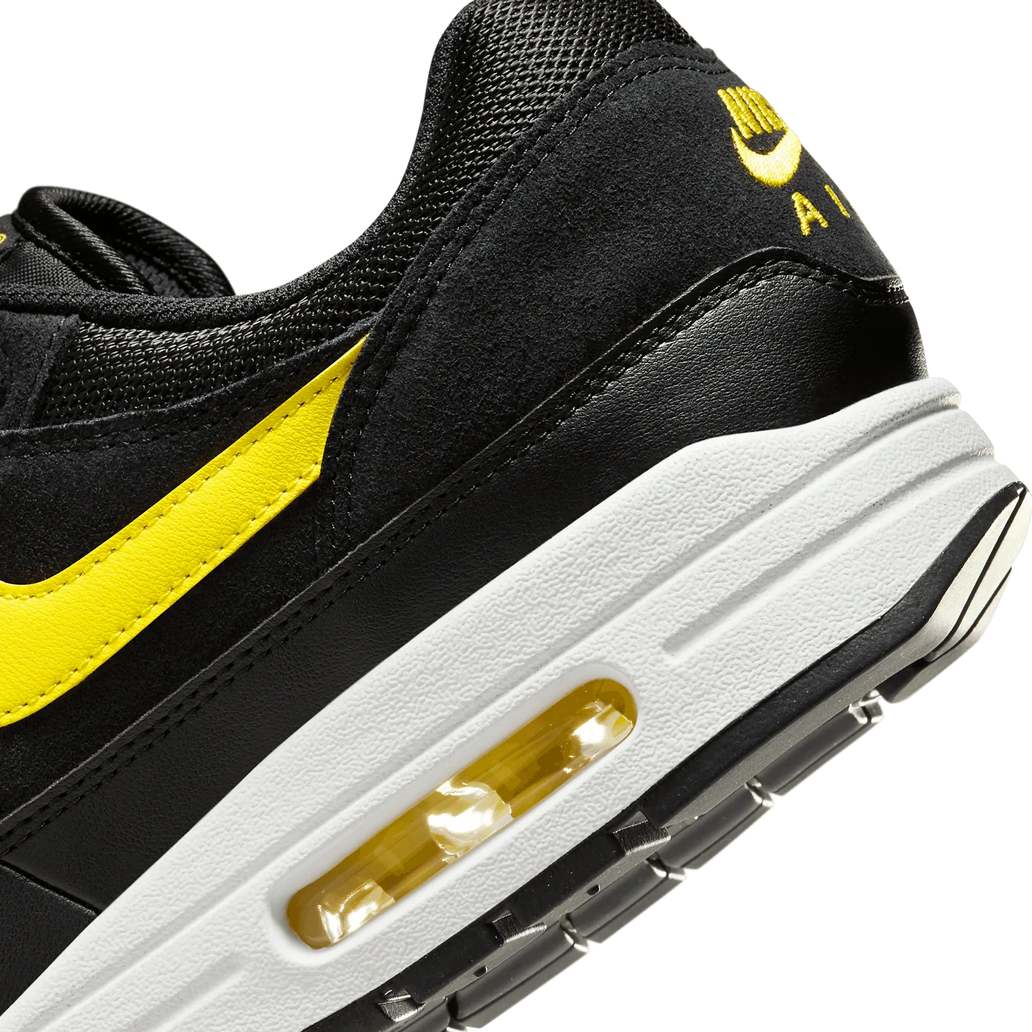 Nike Air Max 1 Black Opti Yellow image 7