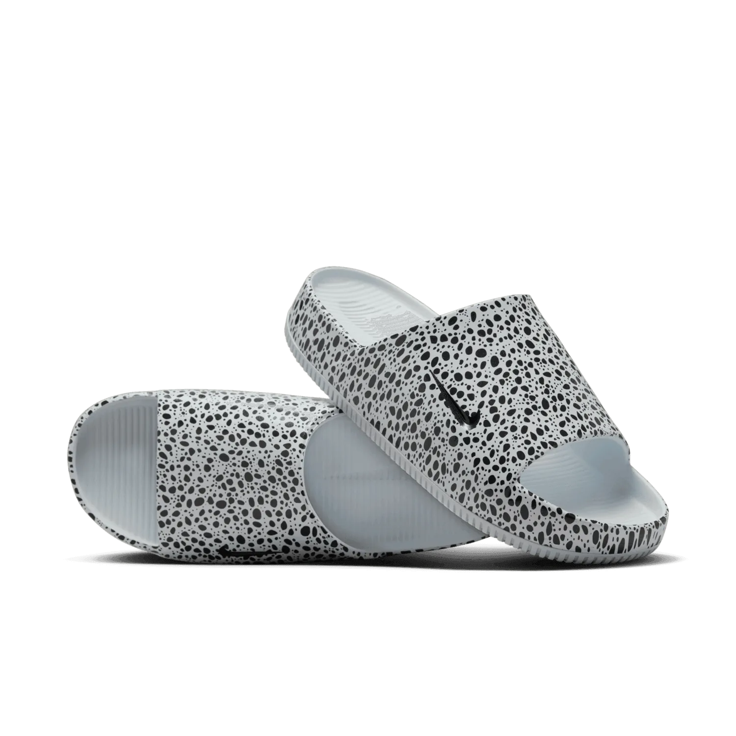 Nike Calm Slide Print Olympic Football Grey image 2