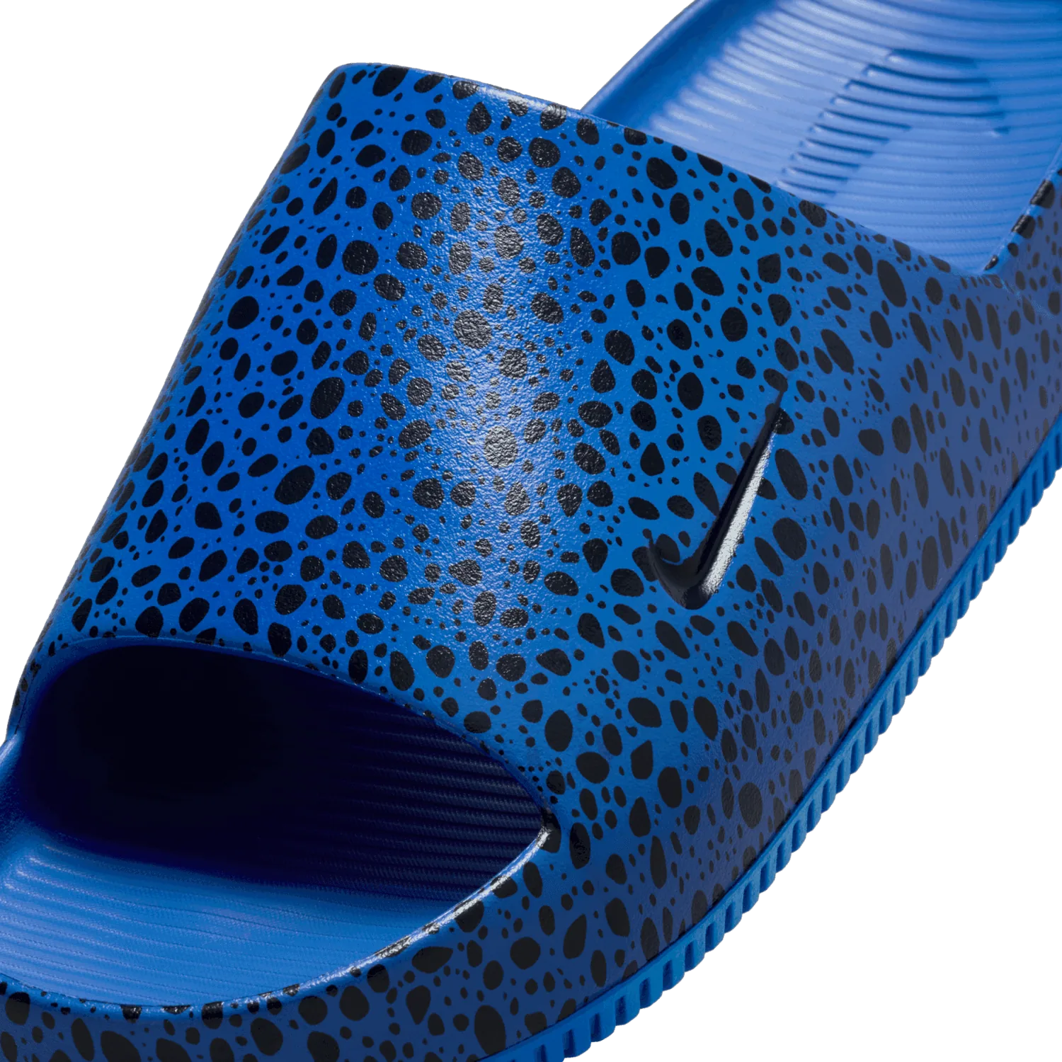 Nike Calm Slide Print Olympic Racer Blue image 5