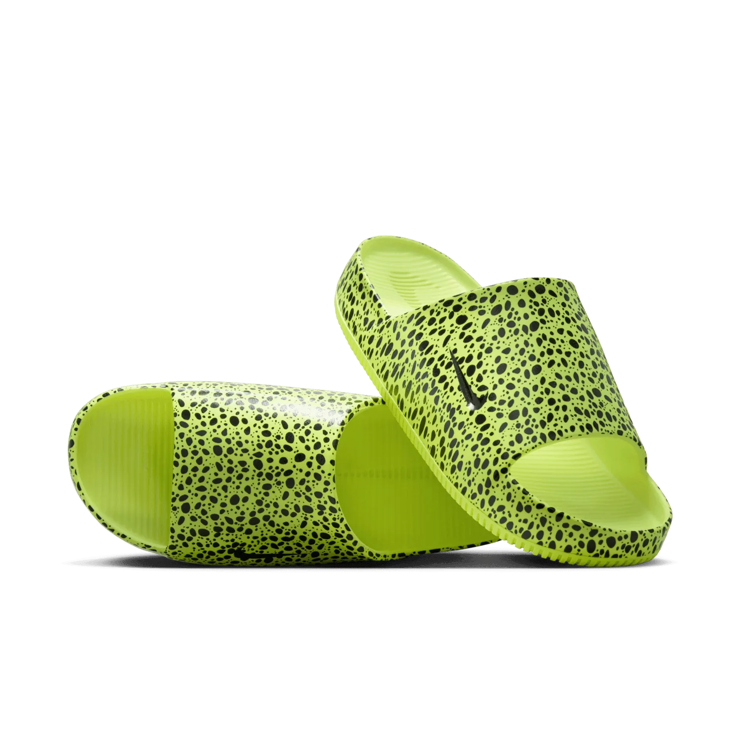 Nike Calm Slide Print Olympic Volt image 2