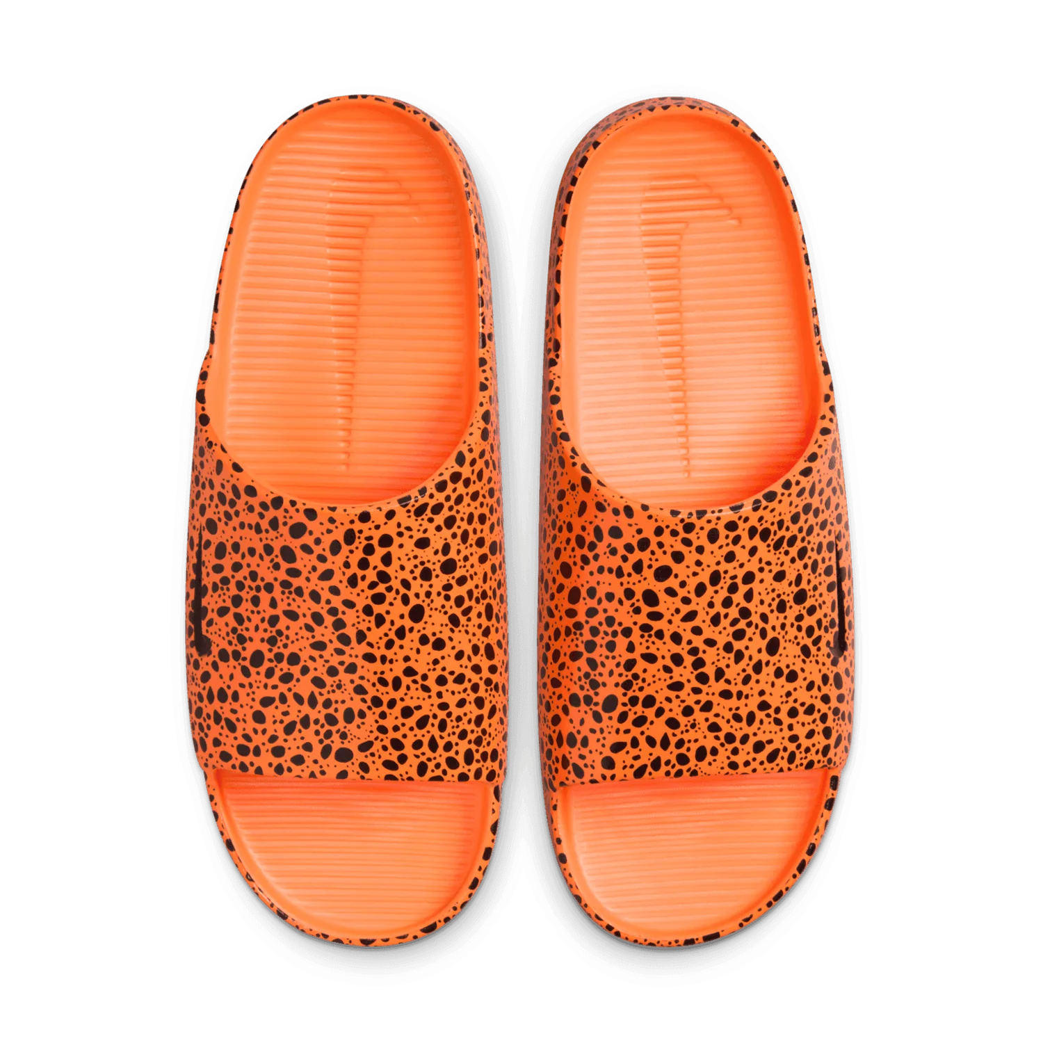 Nike Calm Slide Print Olympic Total Orange image 4