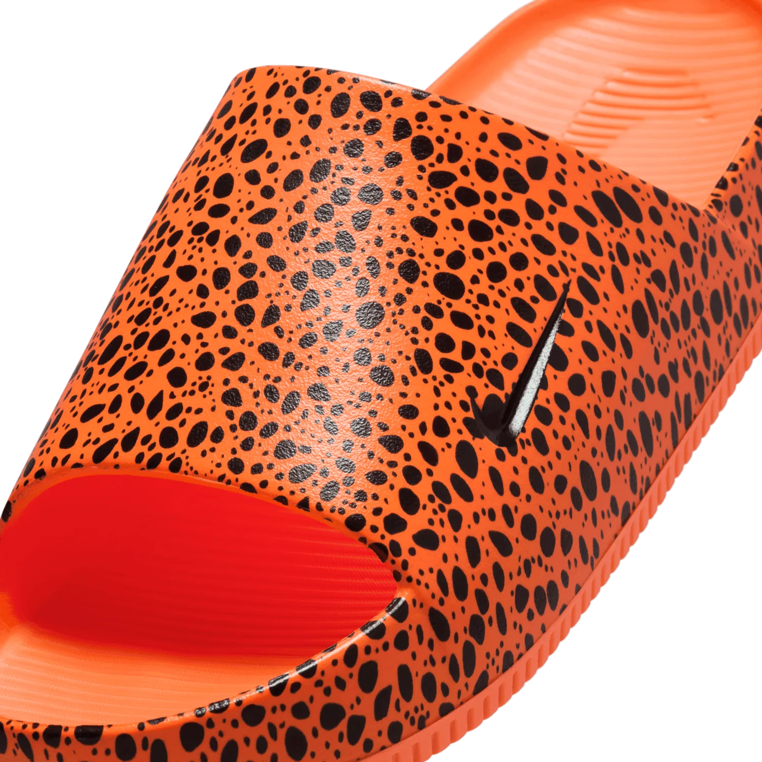 Nike Calm Slide Print Olympic Total Orange image 5