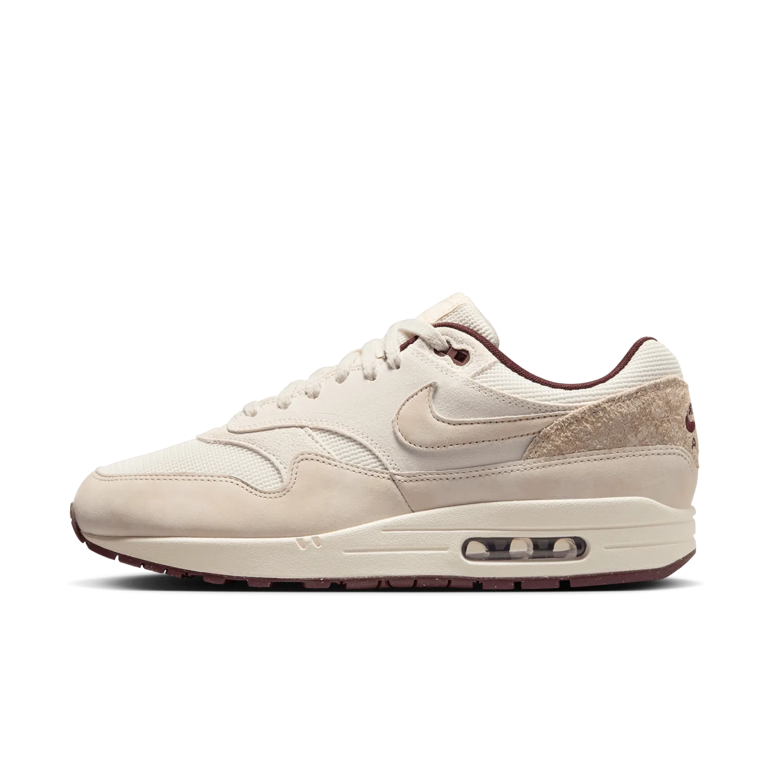 Nike Air Max 1 Light Orewood Brown Burgundy Crush image 6