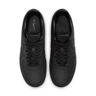 Nike Air Force 1 Low Triple Triple Black .SWOOSH