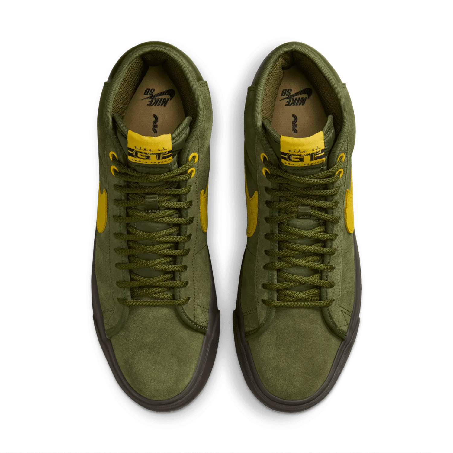 Nike SB Zoom Blazer Mid Pro GT Antihero Skateboards Rough Green image 3