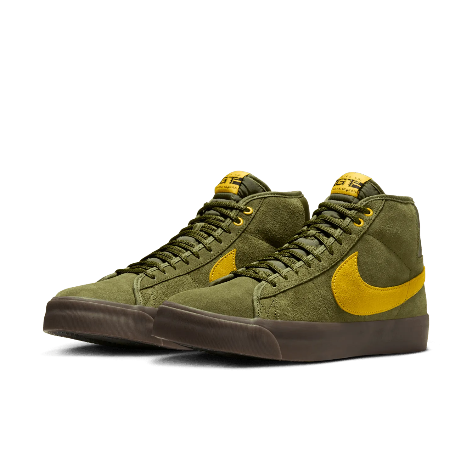 Nike SB Zoom Blazer Mid Pro GT Antihero Skateboards Rough Green image 4