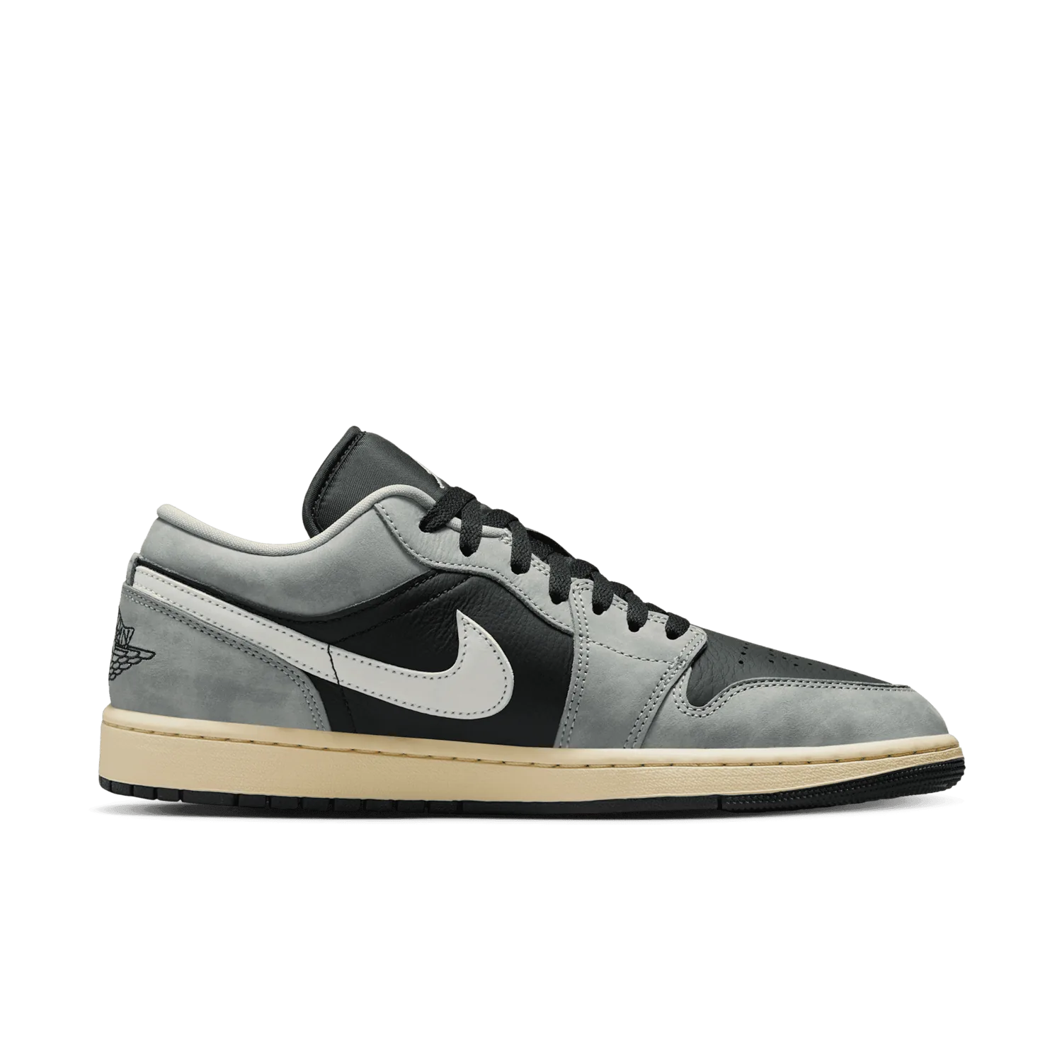 Air Jordan 1 Low Light Smoke Grey Off Noir image 5