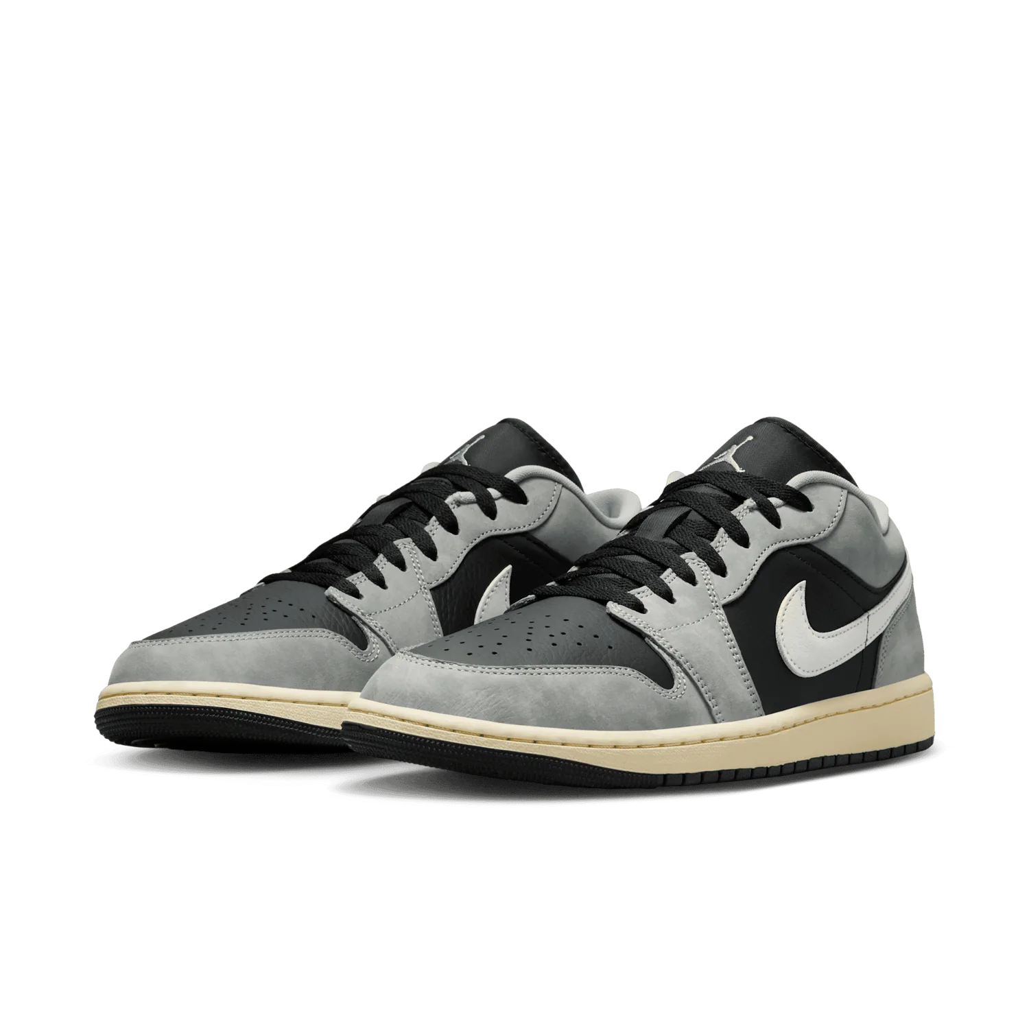Air Jordan 1 Low Light Smoke Grey Off Noir image 9