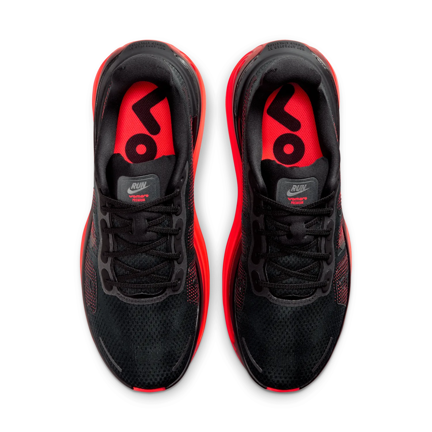Nike Vomero Premium Black Bright Crimson image 5