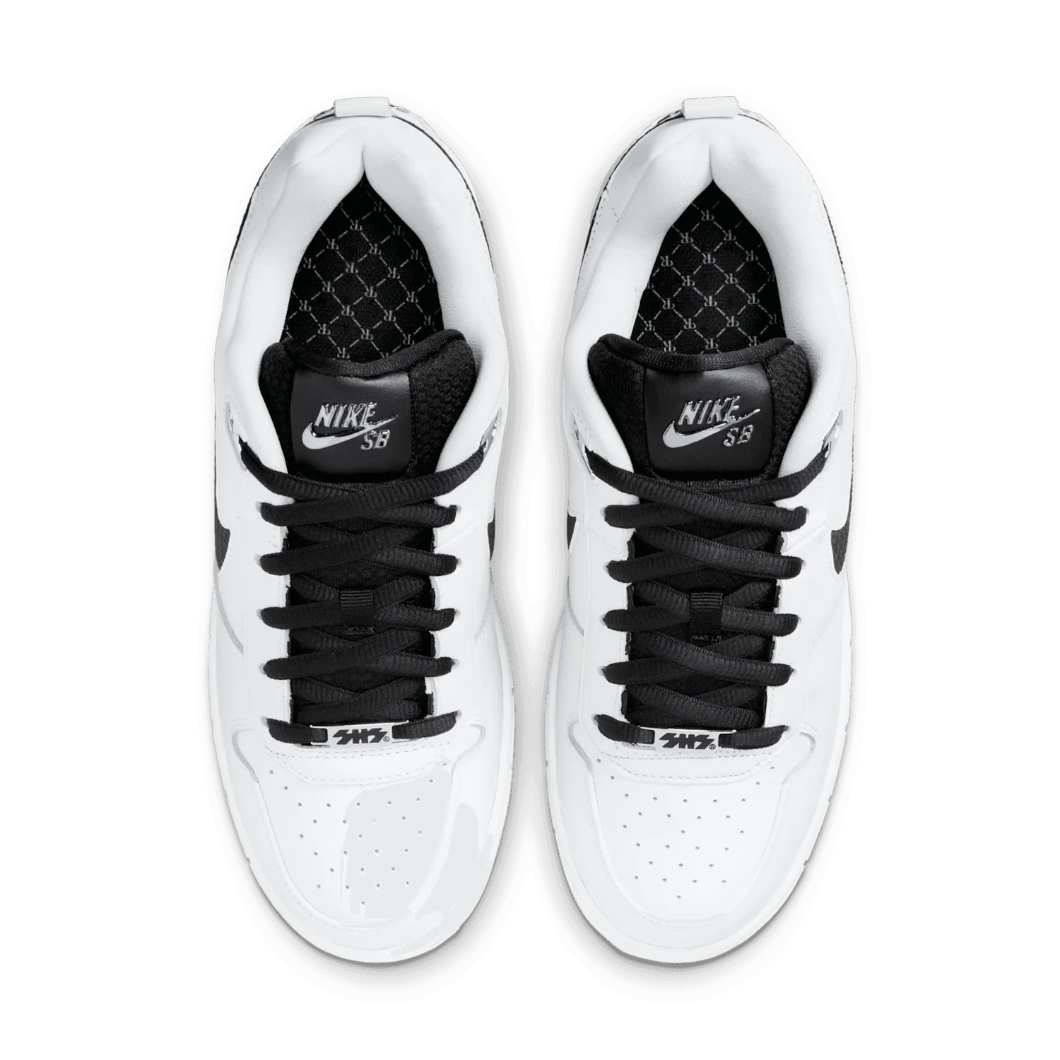 Nike SB Paul Rodriguez Zoom Air Low QS White Black image 2