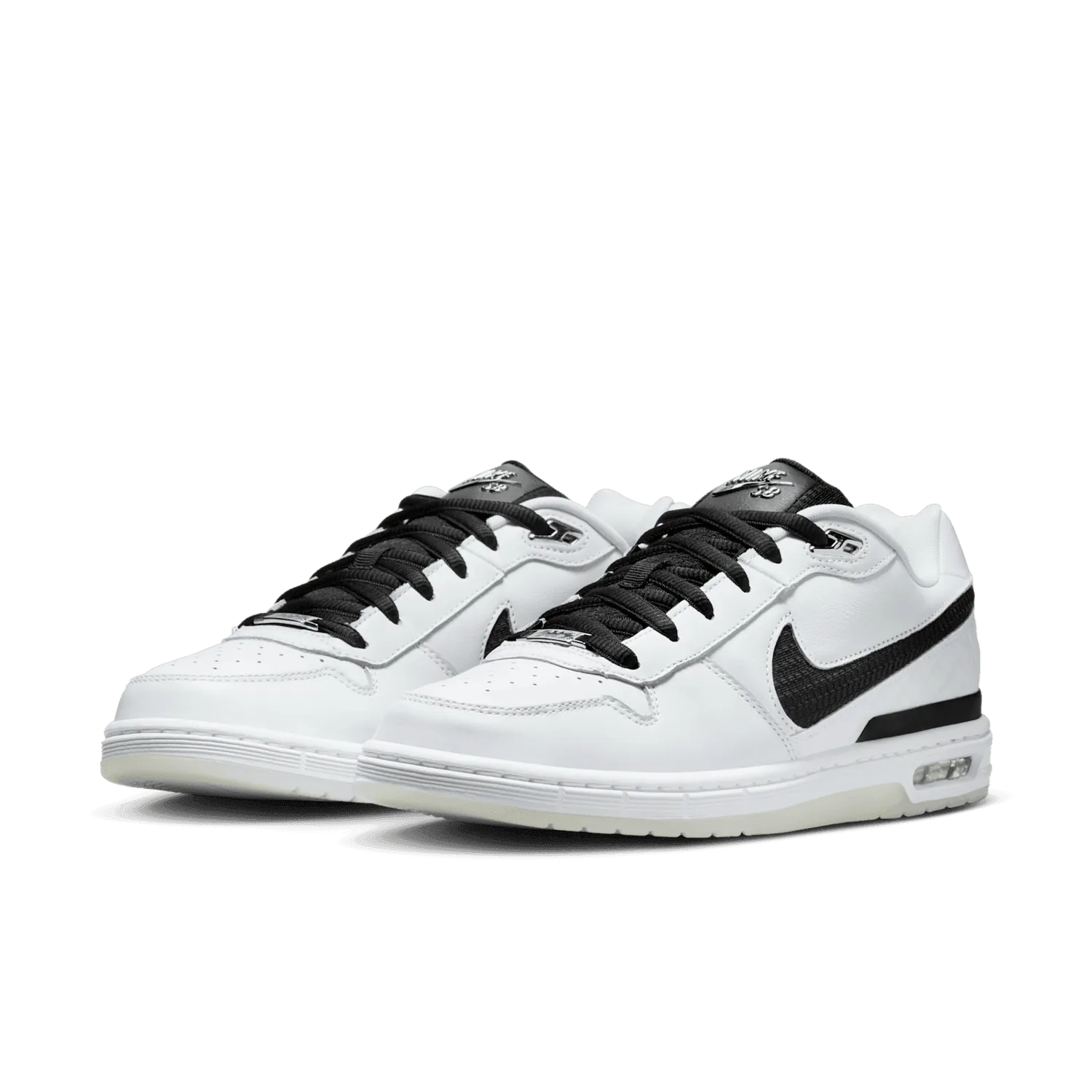 Nike SB Paul Rodriguez Zoom Air Low QS White Black image 6