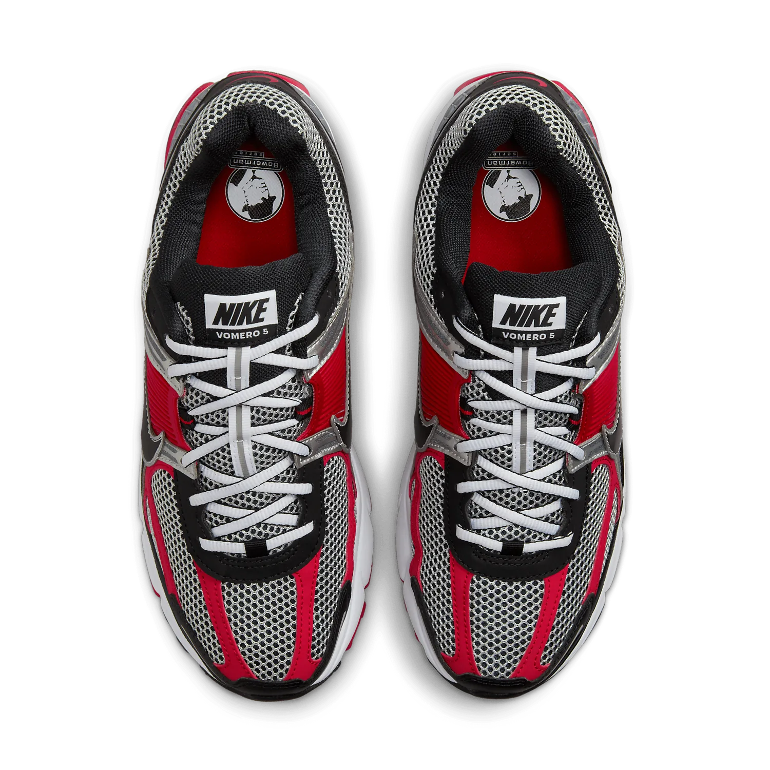 Nike Zoom Vomero 5 Metallic Silver University Red image 3