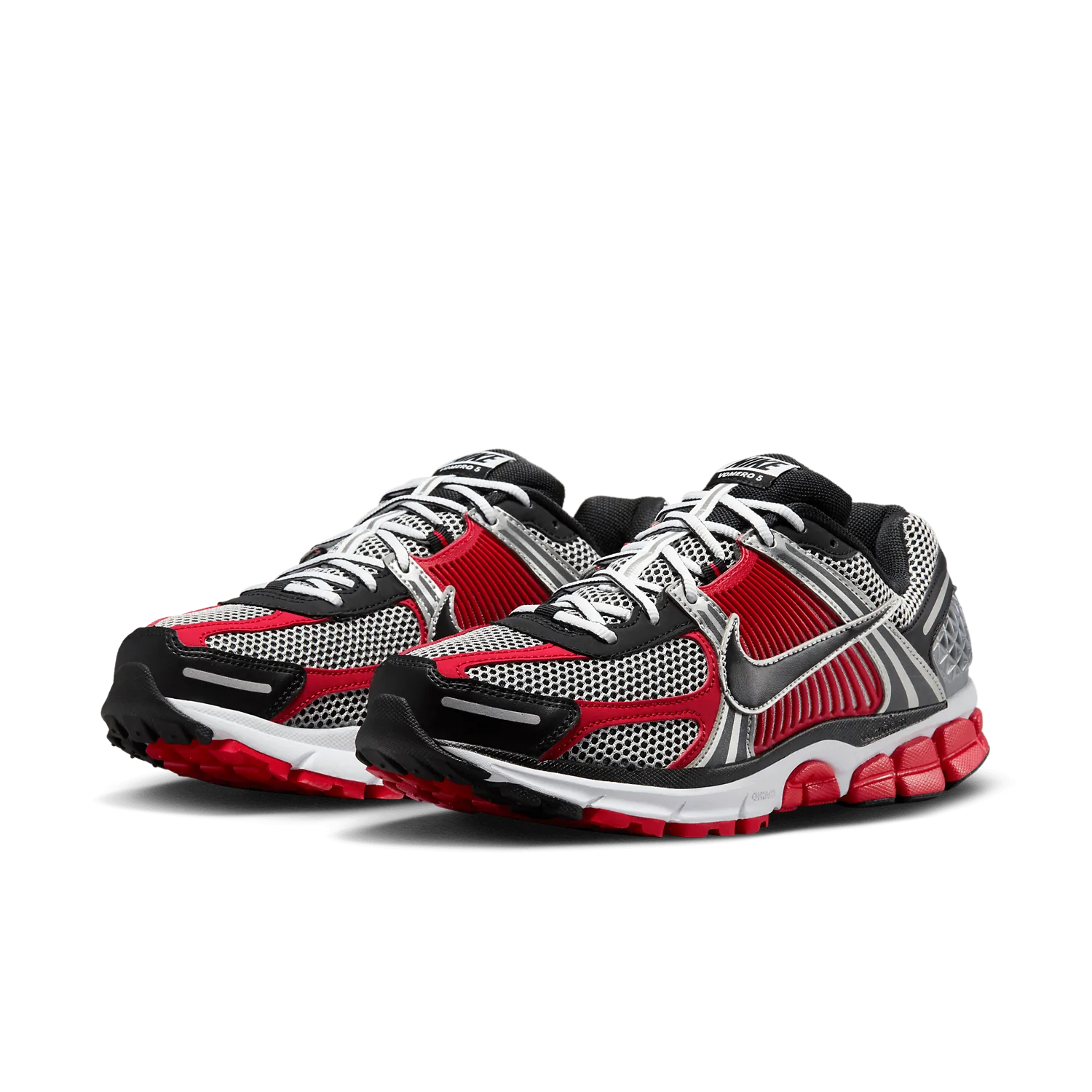 Nike Zoom Vomero 5 Metallic Silver University Red image 4