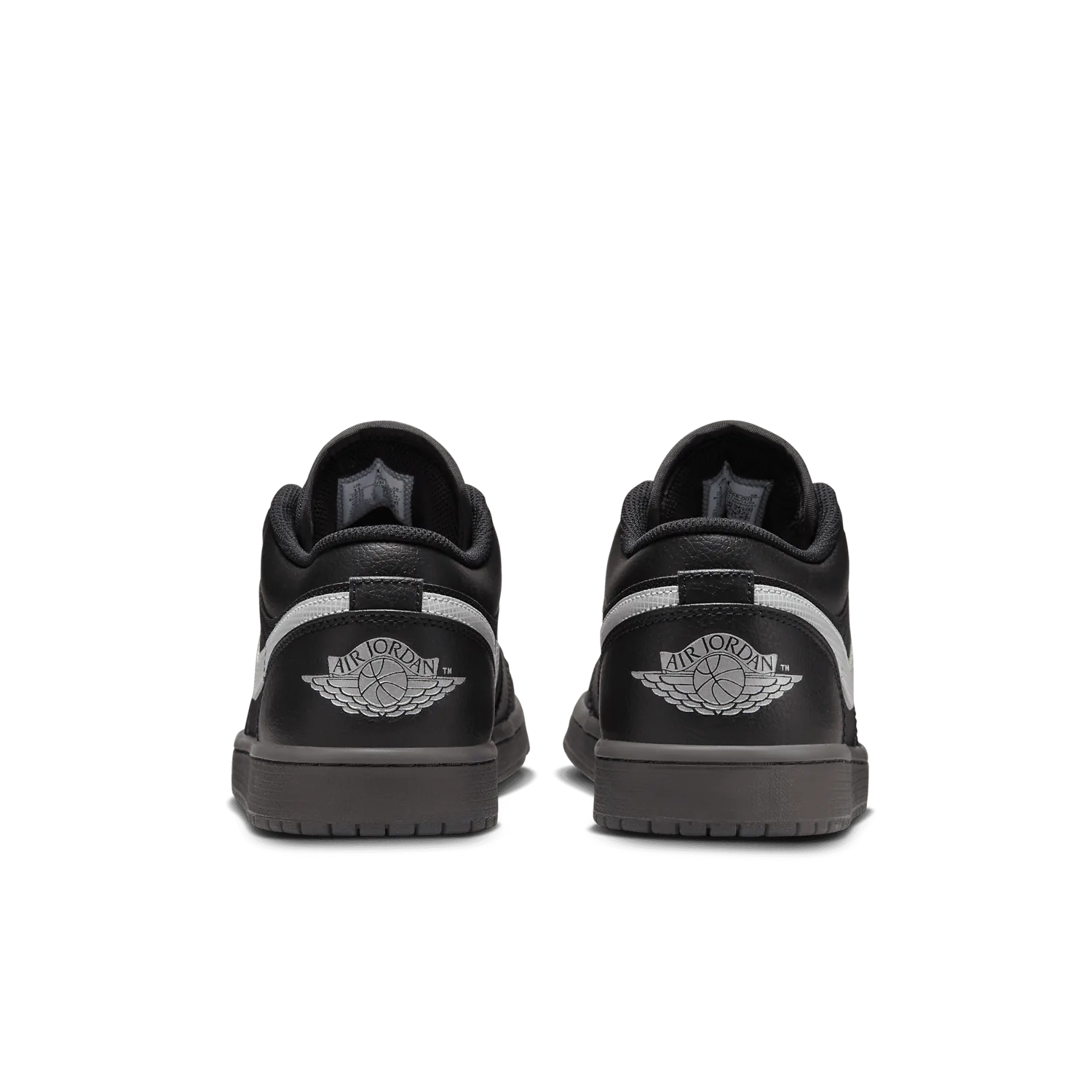 Air Jordan 1 Low Black White Dark Gum image 6