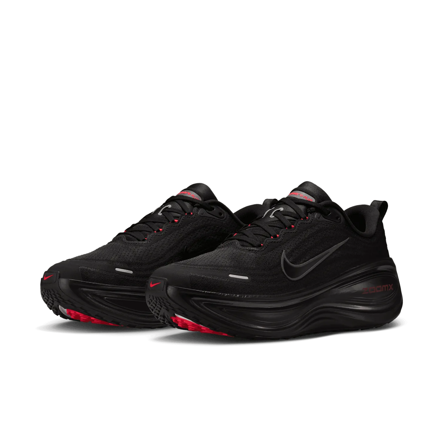 Nike Vomero Plus Black Bright Crimson image 4