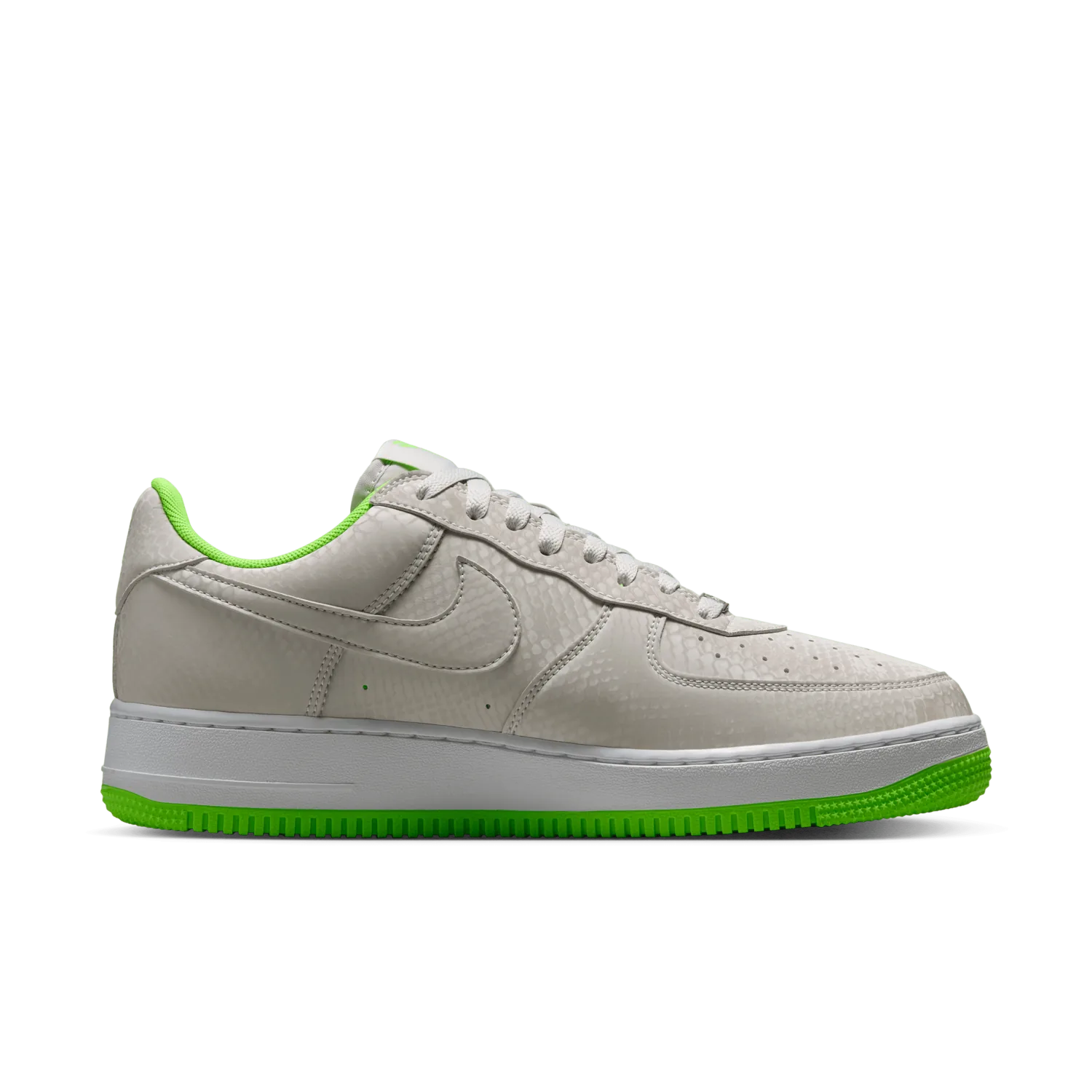 Nike Kobe Air Force 1 Low Vast Grey Electric Green image 6