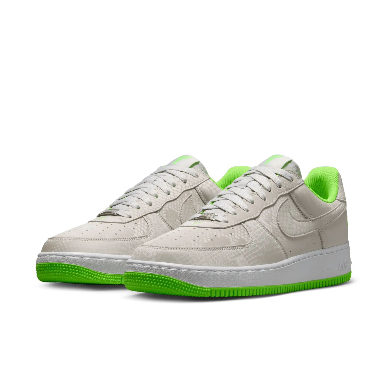 Nike Kobe Air Force 1 Low Vast Grey Electric Green image 8