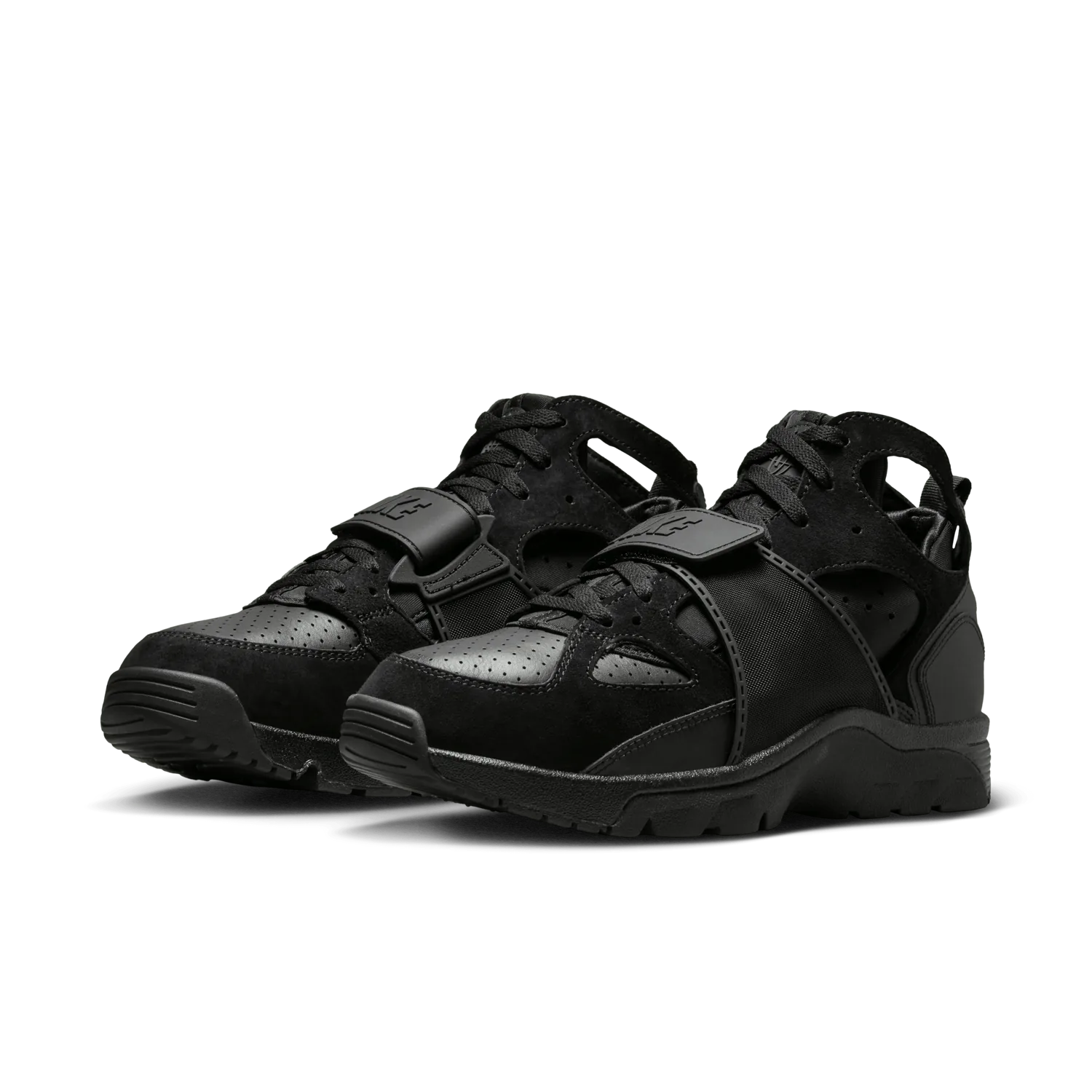 Nike Air Trainer Huarache Triple Black image 4