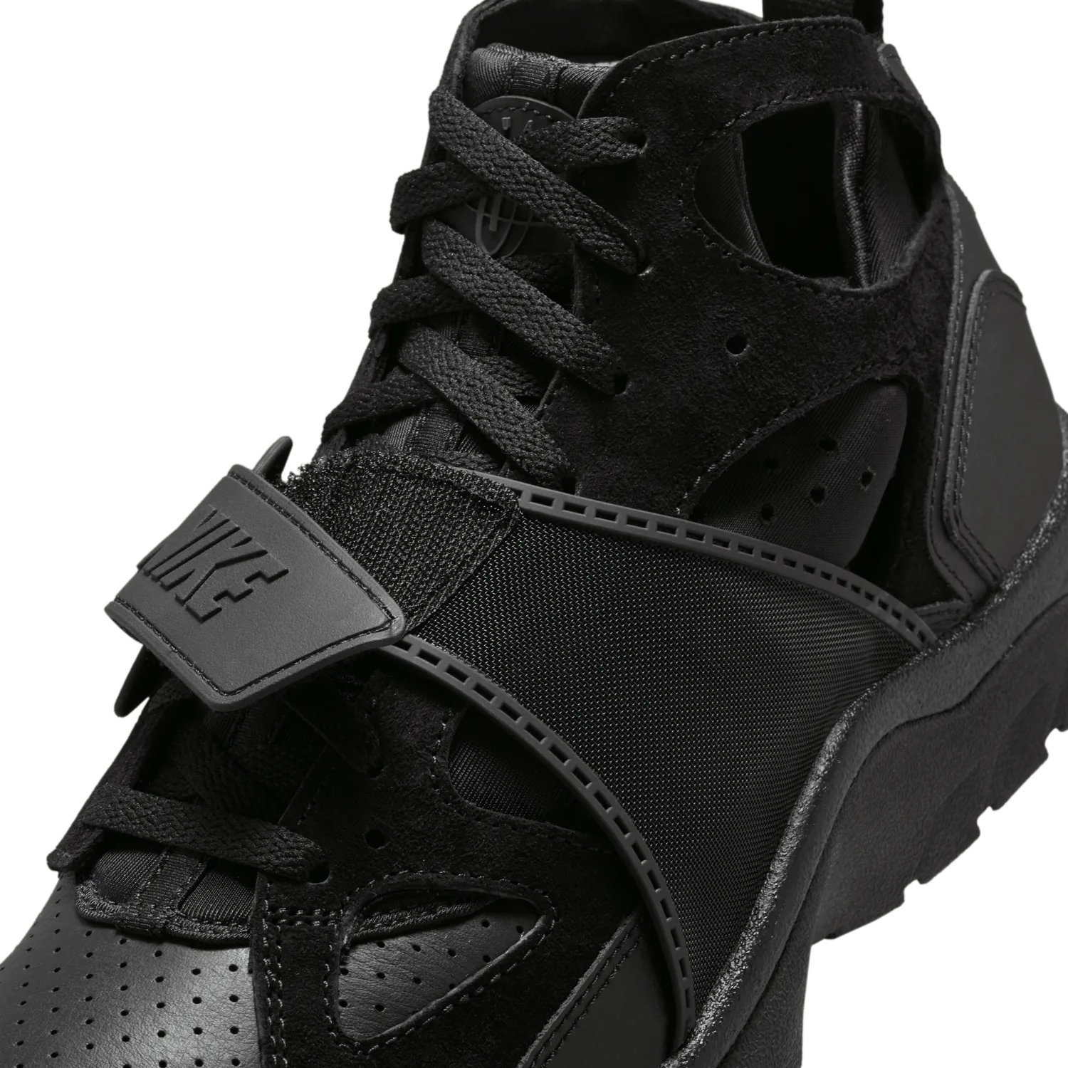 Nike Air Trainer Huarache Triple Black image 6