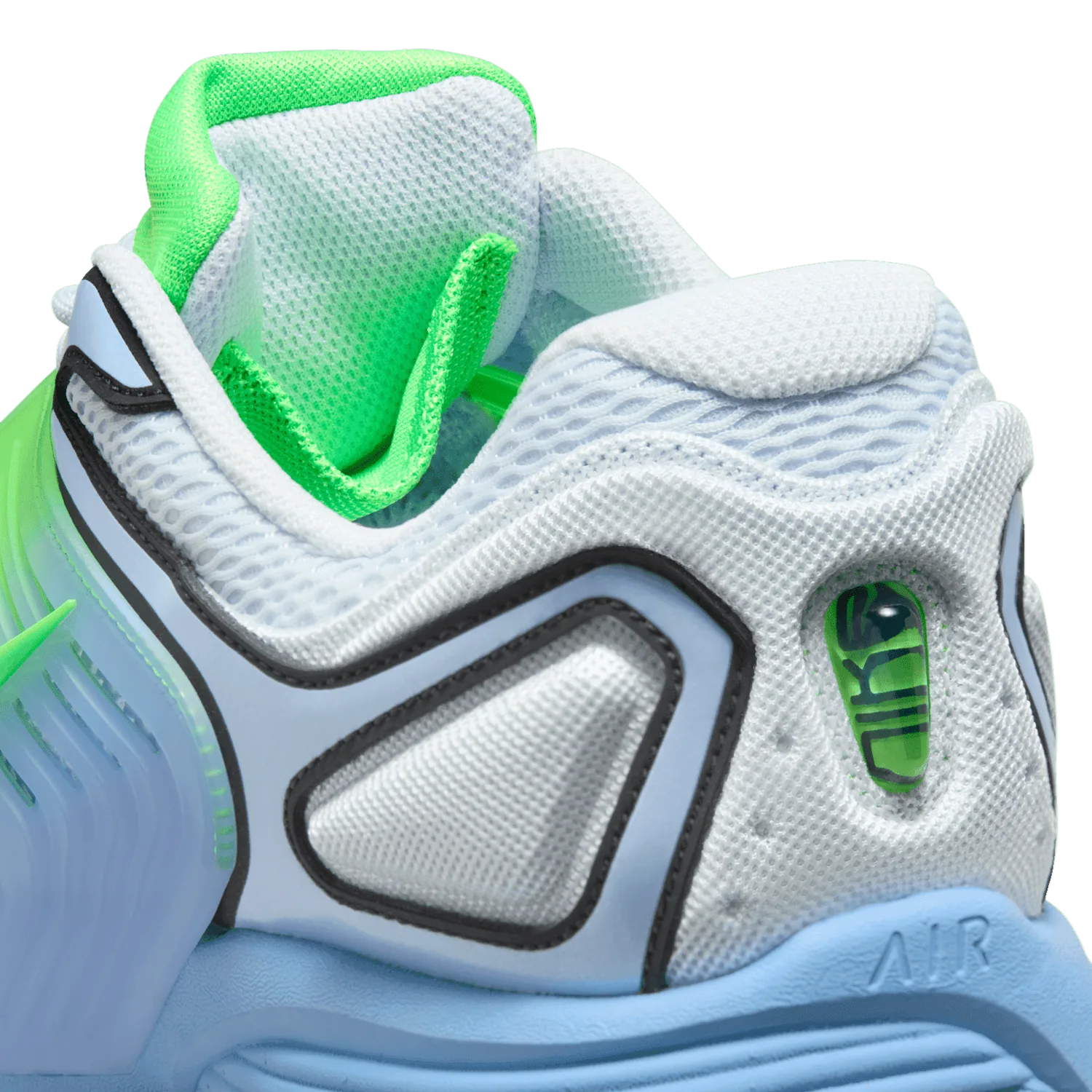 Nike Air Pegasus Wave Football Grey Green Strike image 7