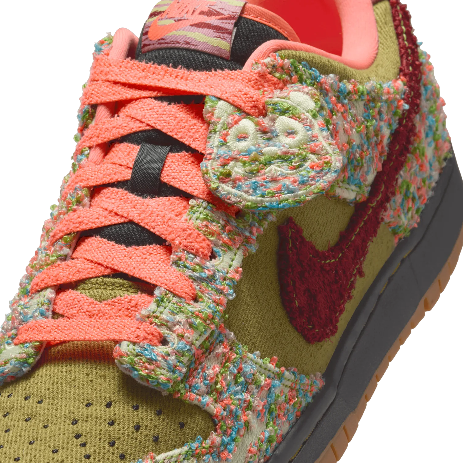 Nike Dunk Low Panda-Monium Green Curry image 4