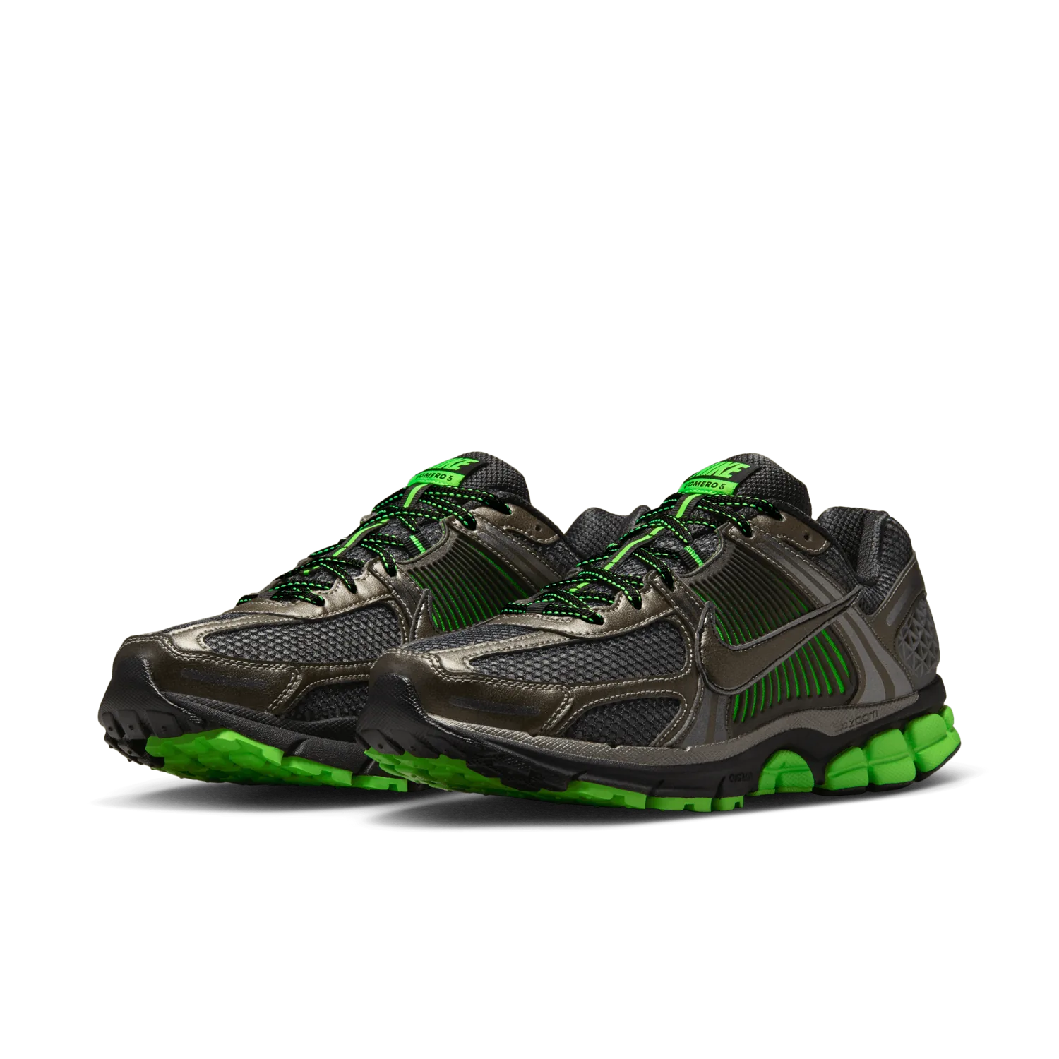 Nike Zoom Vomero 5 Metallic Pewter Green Strike image 3