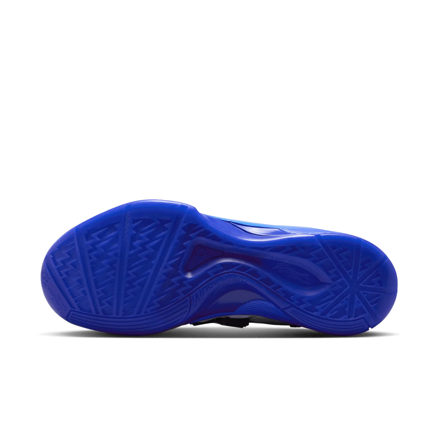 Nike KD 4 White Royal Gold