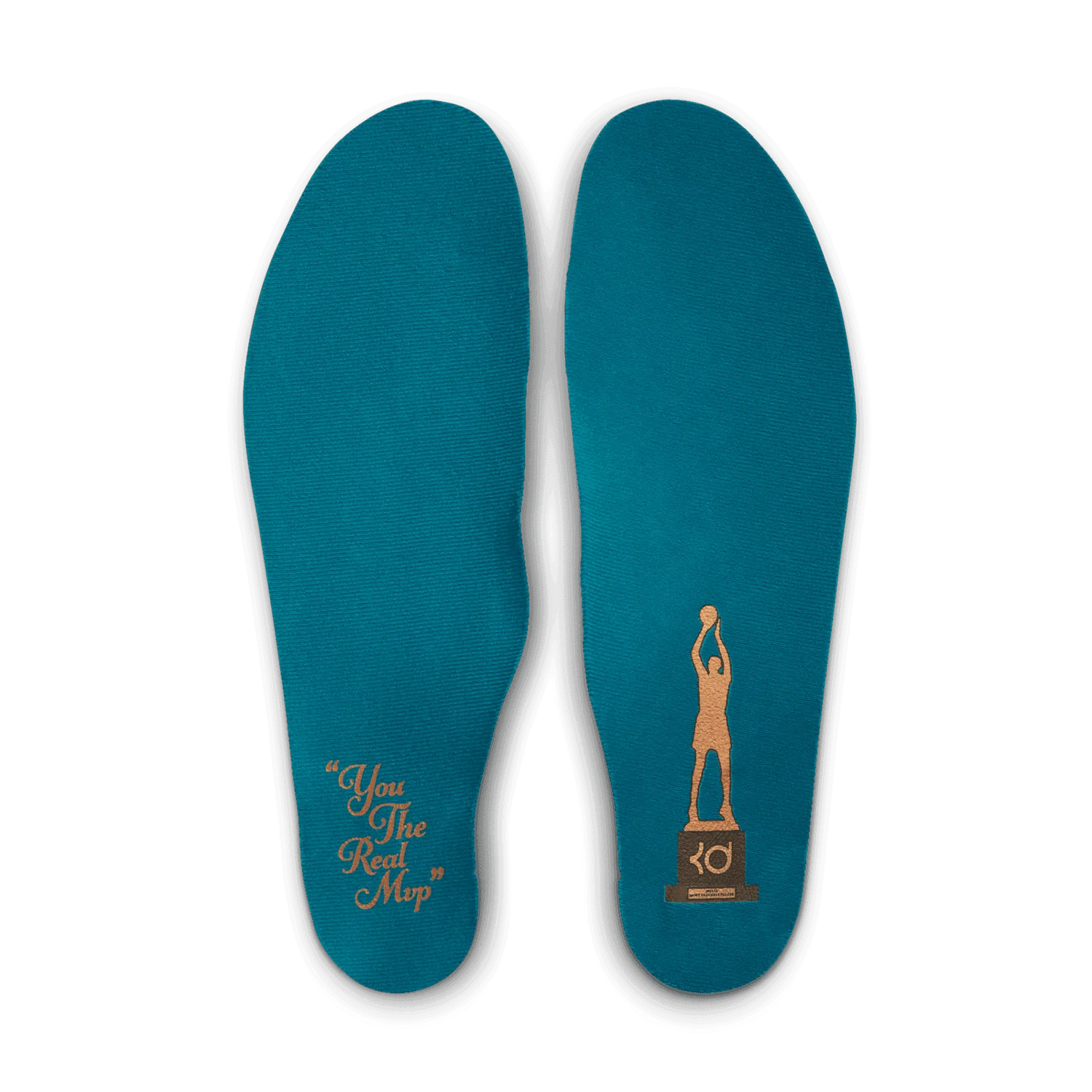 Nike KD 4 White Royal Gold image 4