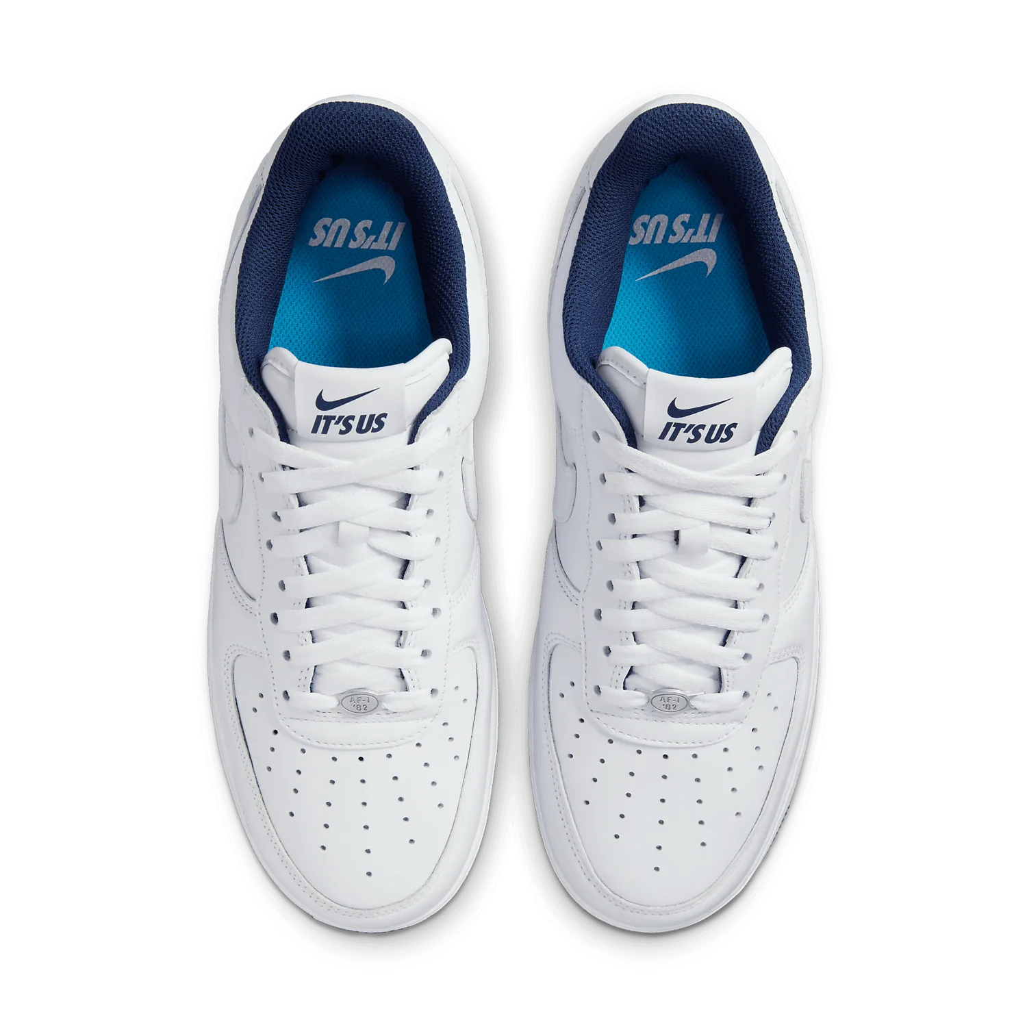 Nike US Force 1 Lil Yachty White Midnight Navy image 3