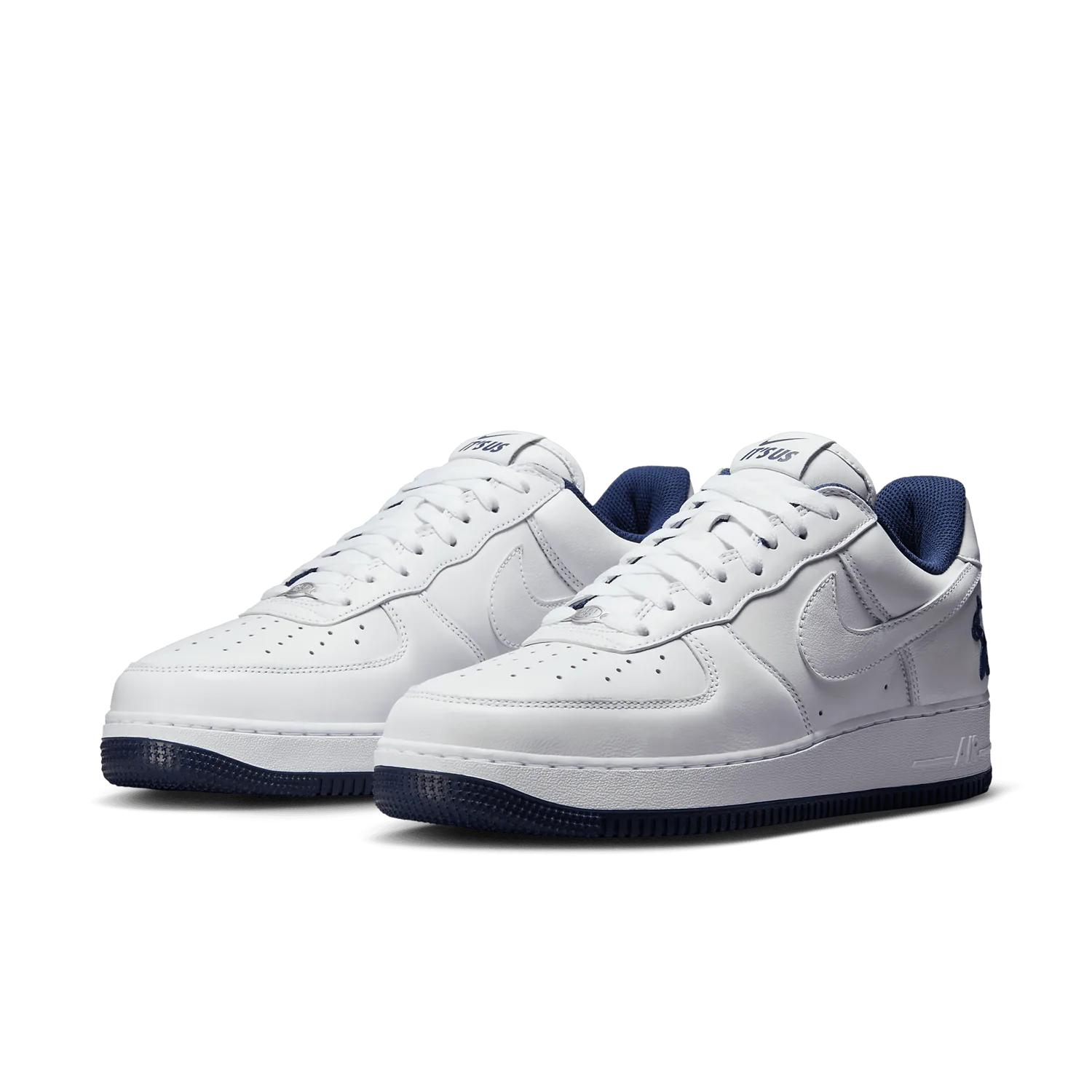 Nike US Force 1 Lil Yachty White Midnight Navy image 4