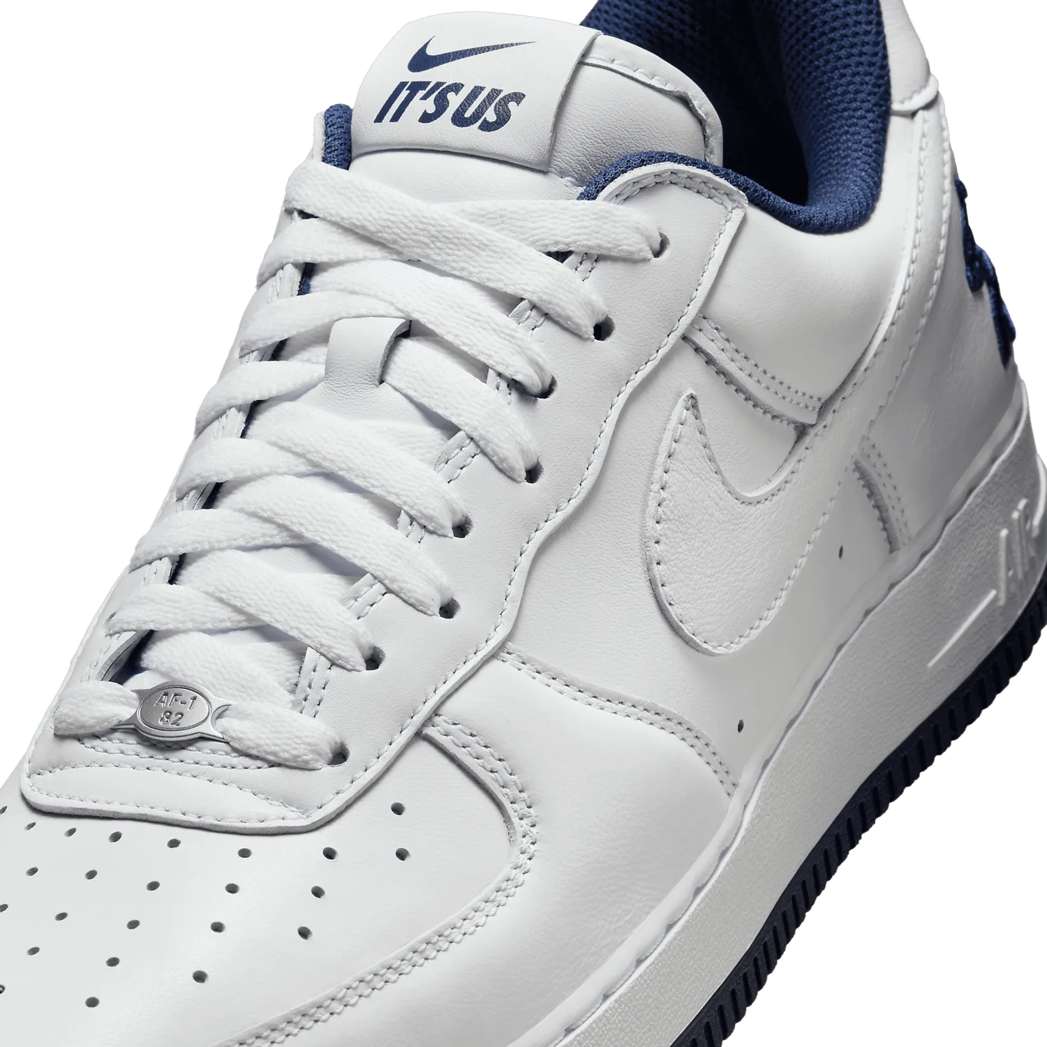 Nike US Force 1 Lil Yachty White Midnight Navy image 6