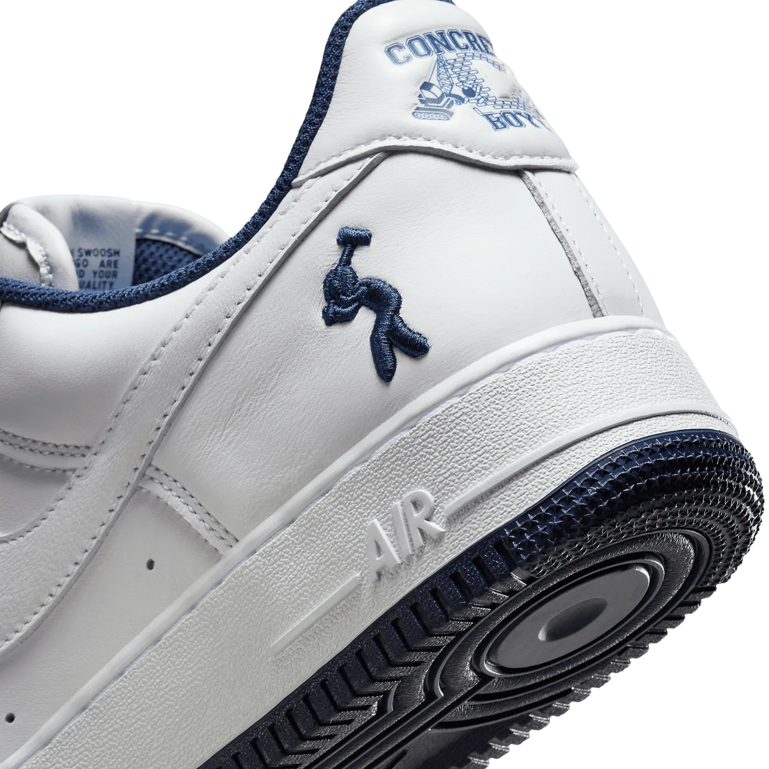 Nike US Force 1 Lil Yachty White Midnight Navy image 7
