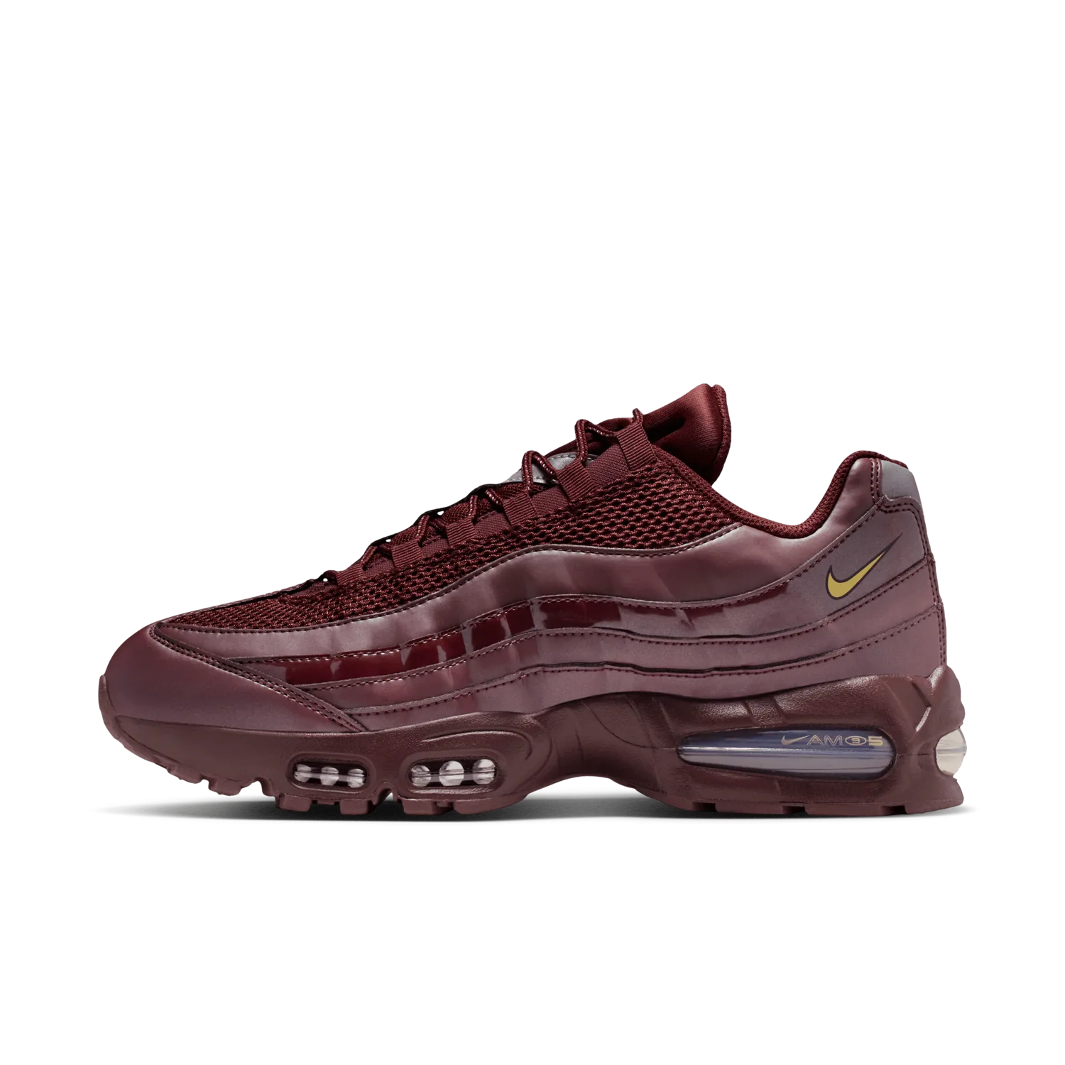 Nike Air Max 95 Big Bubble Total 90 Burgundy Crush image 2