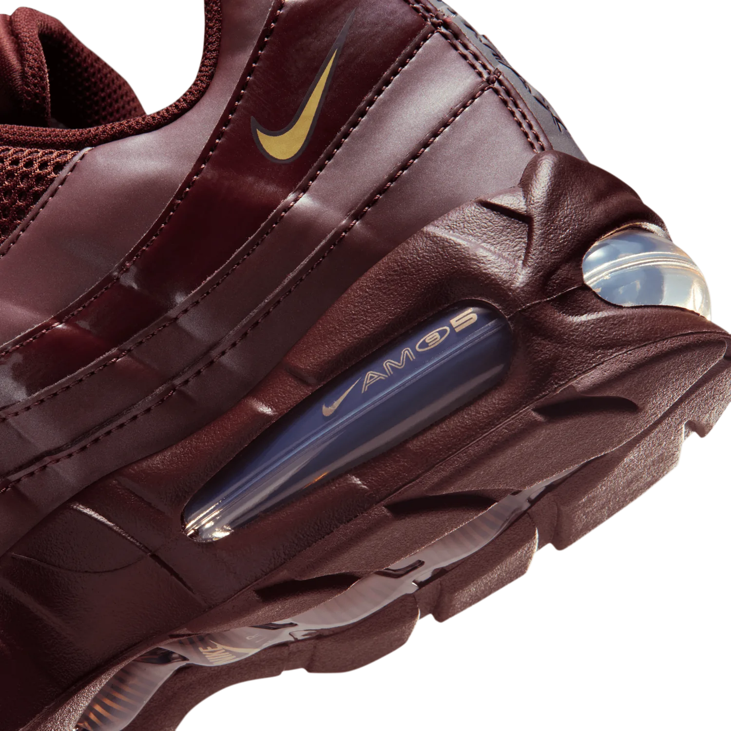 Nike Air Max 95 Big Bubble Total 90 Burgundy Crush image 7