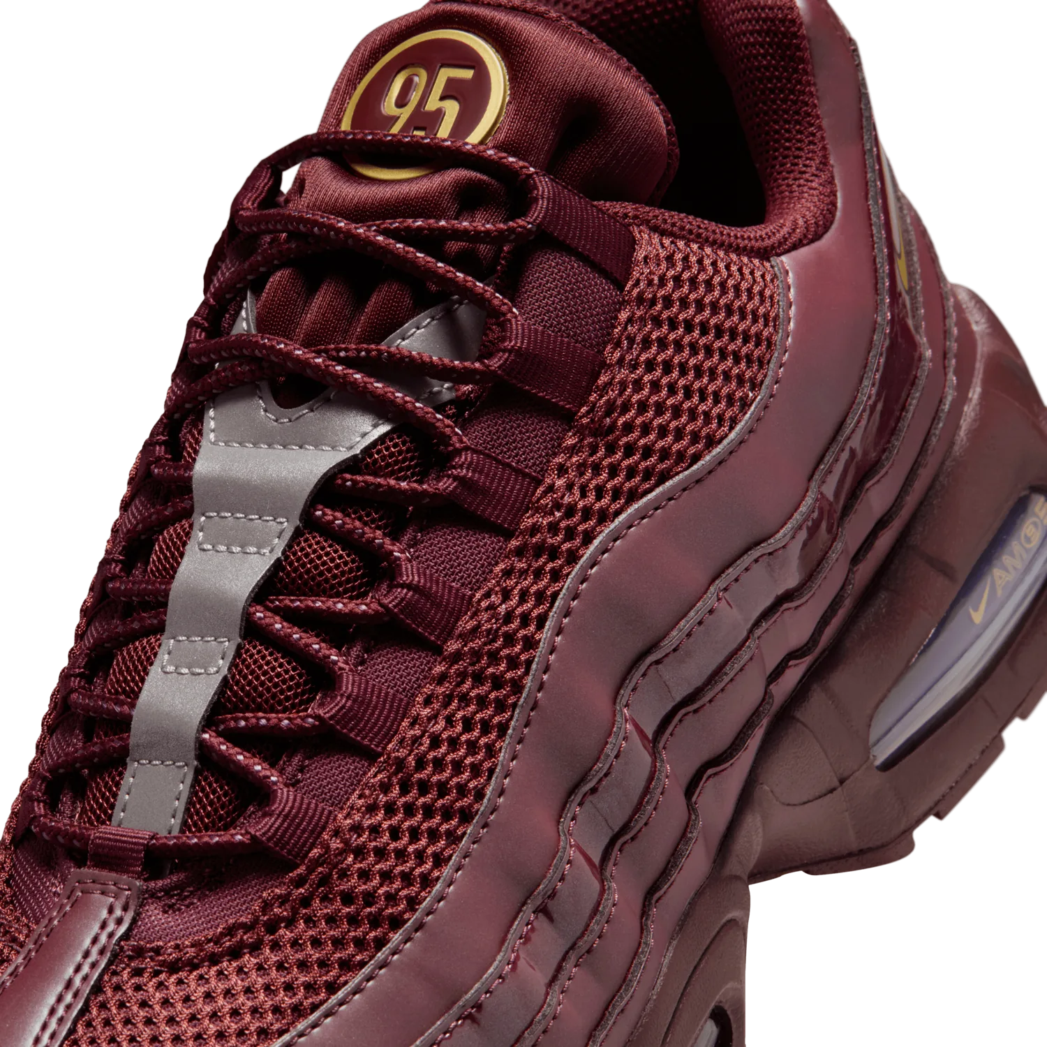 Nike Air Max 95 Big Bubble Total 90 Burgundy Crush image 8