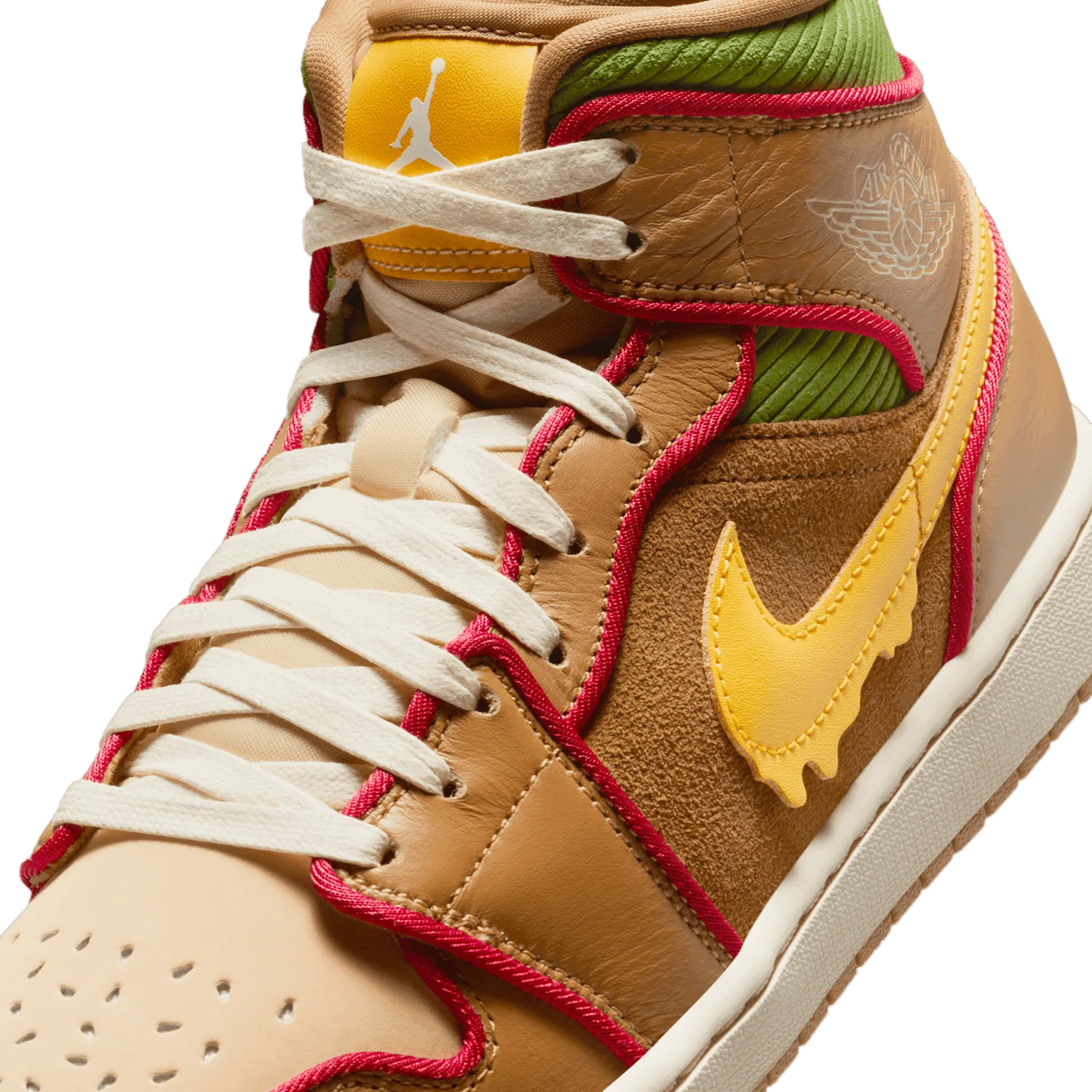 Air Jordan 1 Mid SE Flax Sesame image 5